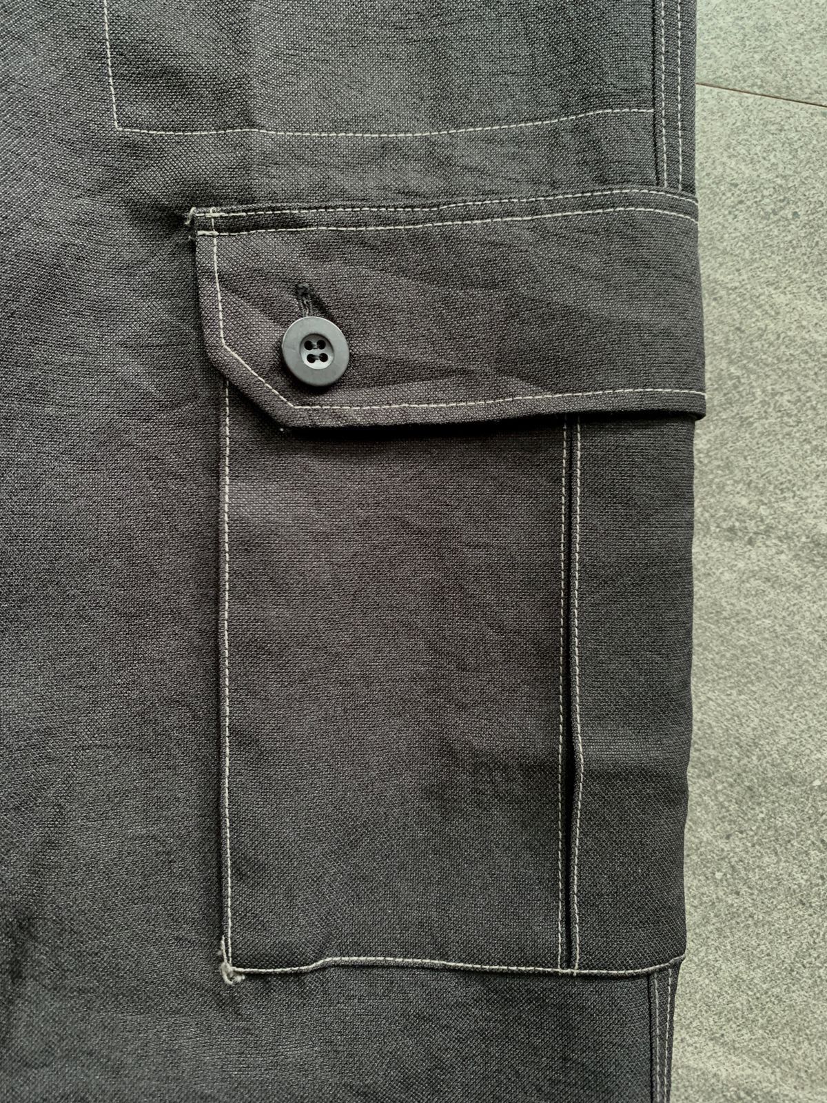 Pleats Please Issey Miyake FREE TAX! Contrast Stitching Relaxed Cargo Pants Size US 30 / EU 46 - 7 Thumbnail