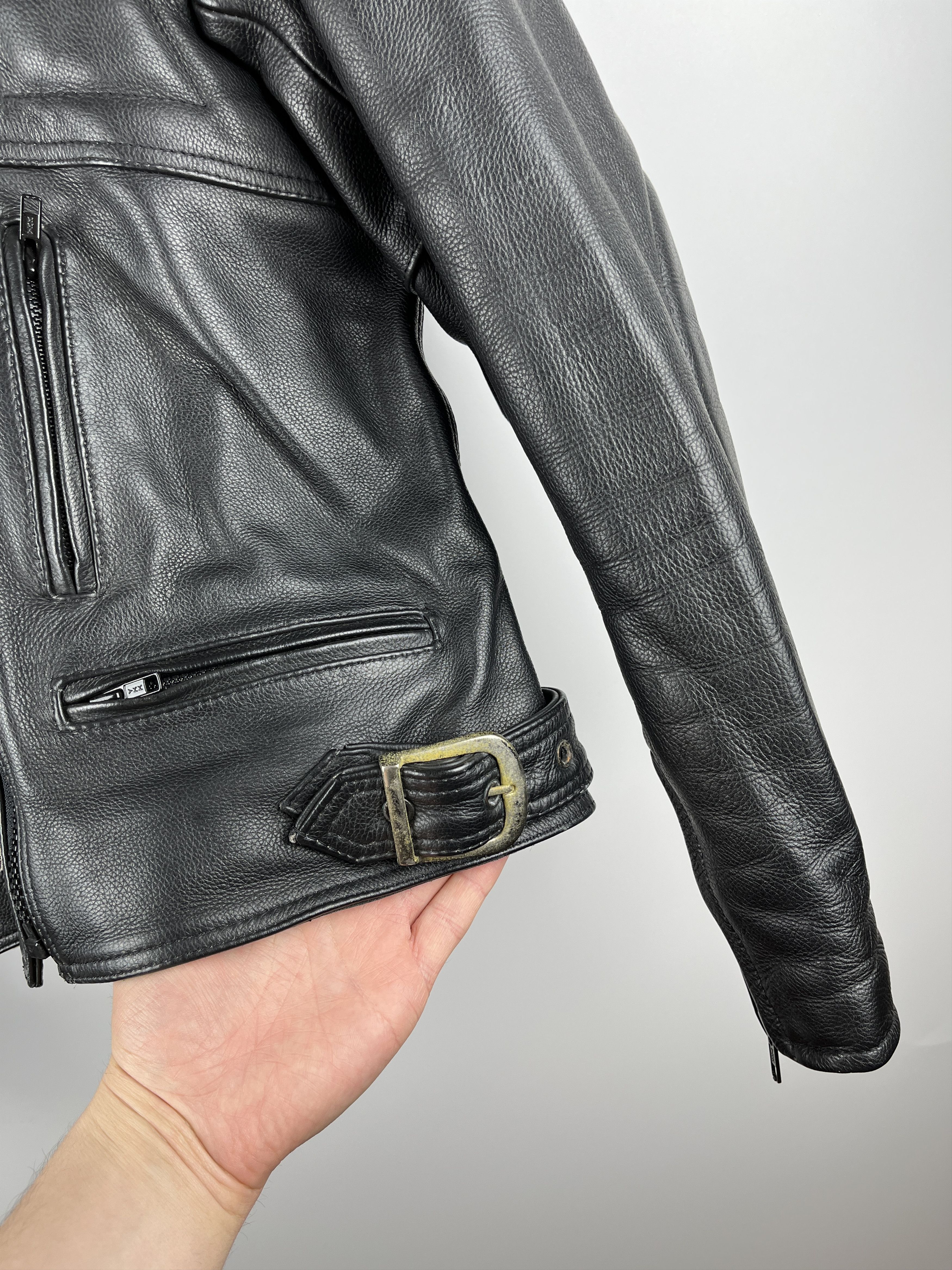 Belstaff Belstaff Leather Jacket Biker Motorcycle Size XXL / US 16-18 / IT 52-54 - 12 Thumbnail