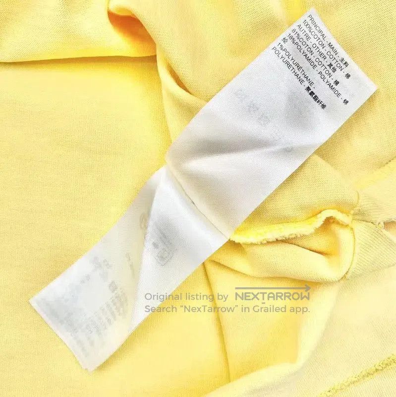 Louis Vuitton Louis Vuitton Bright Yellow Cotton Women's T. Size XS / US 0-2 / IT 36-38 - 5 Thumbnail