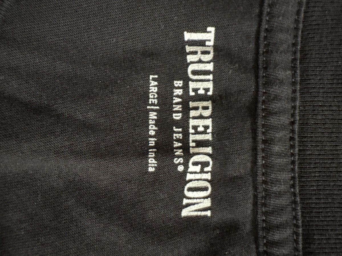 True Religion Black True Religion Tee Size US L / EU 52-54 / 3 - 3 Thumbnail