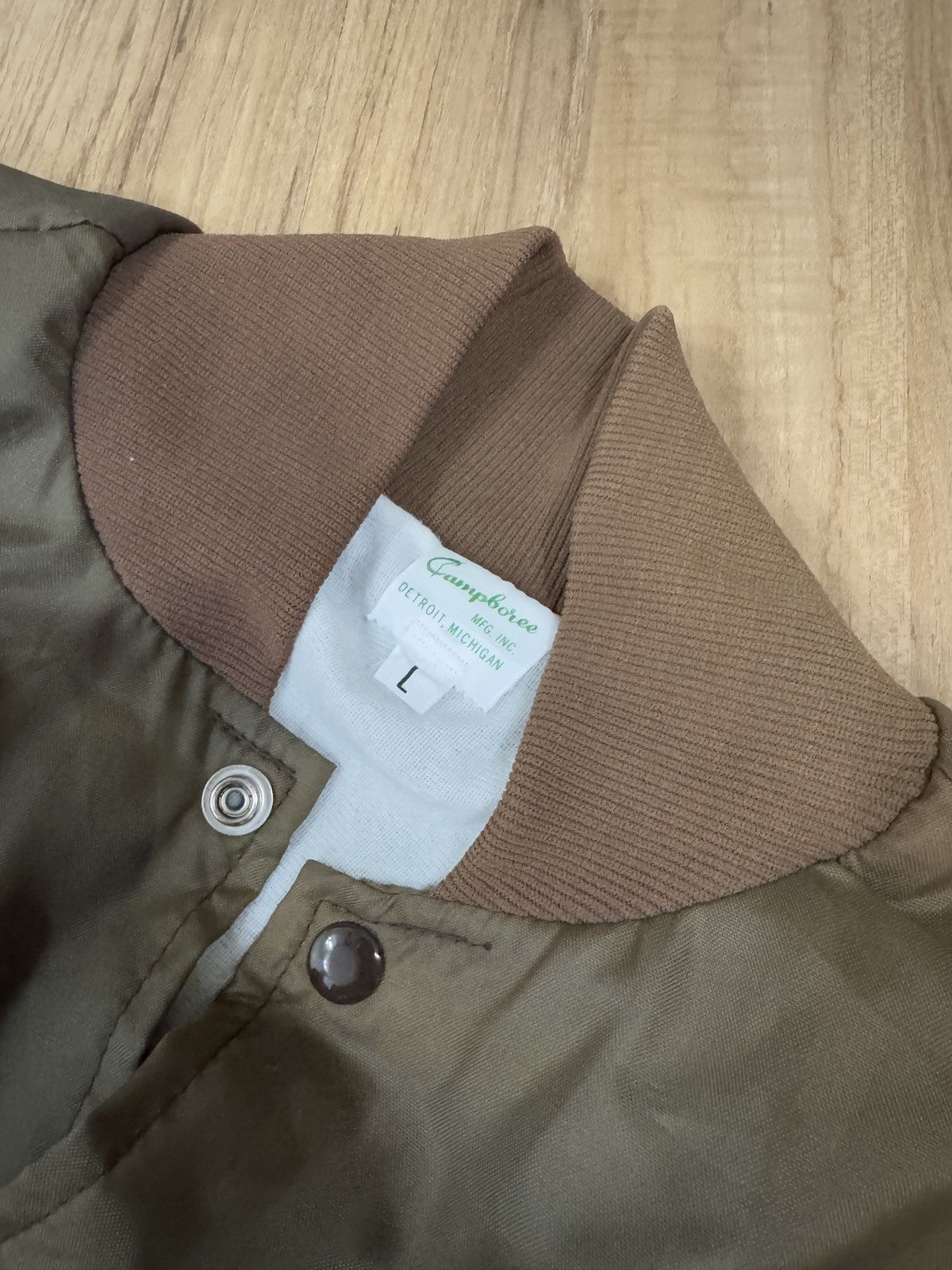 Vintage VintageCAMPBOREE baseball jacket Size US L / EU 52-54 / 3 - 3 Thumbnail