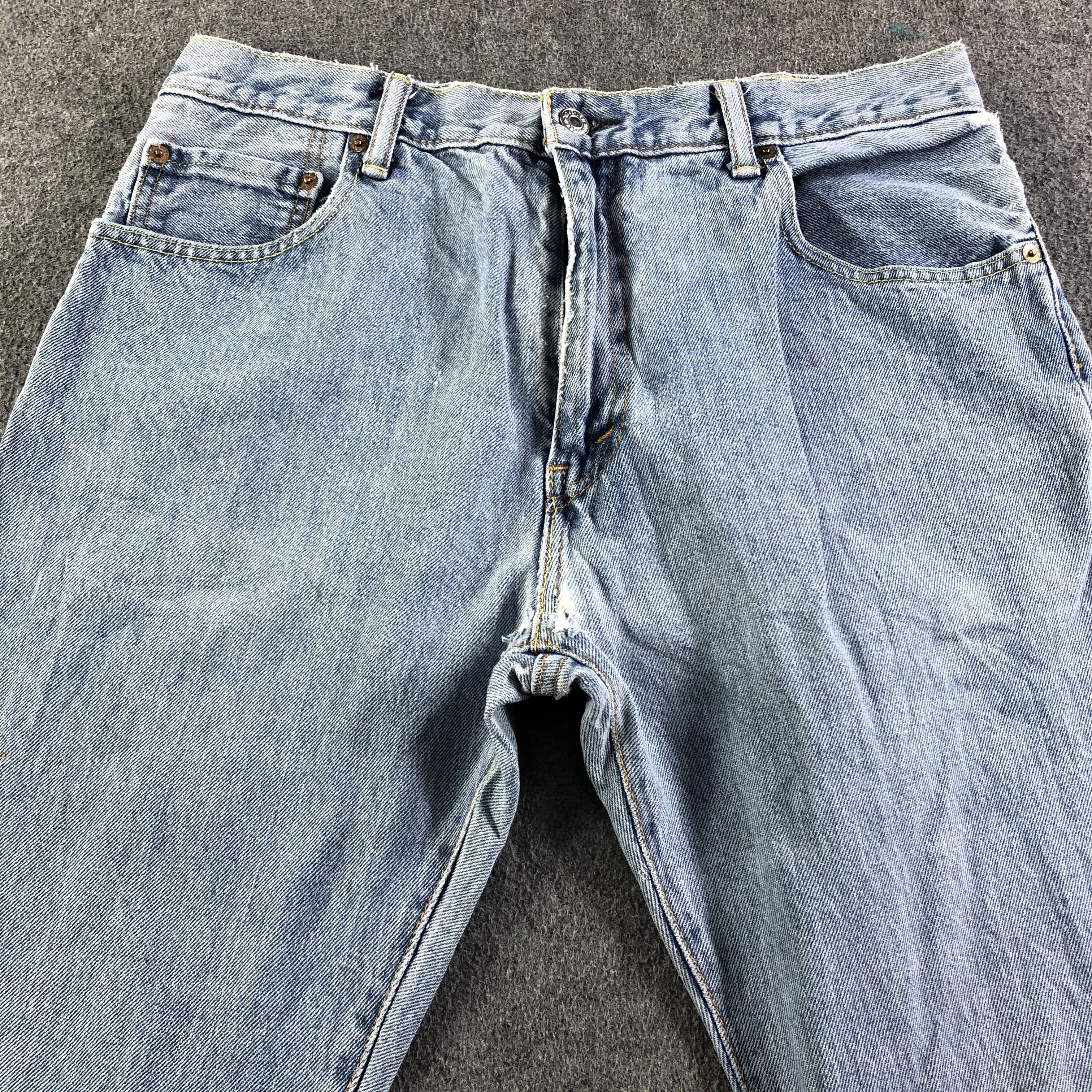 Levi's Vintage Blue Wash Levis 517 Jeans-J3532 Size US 33 - 3 Thumbnail