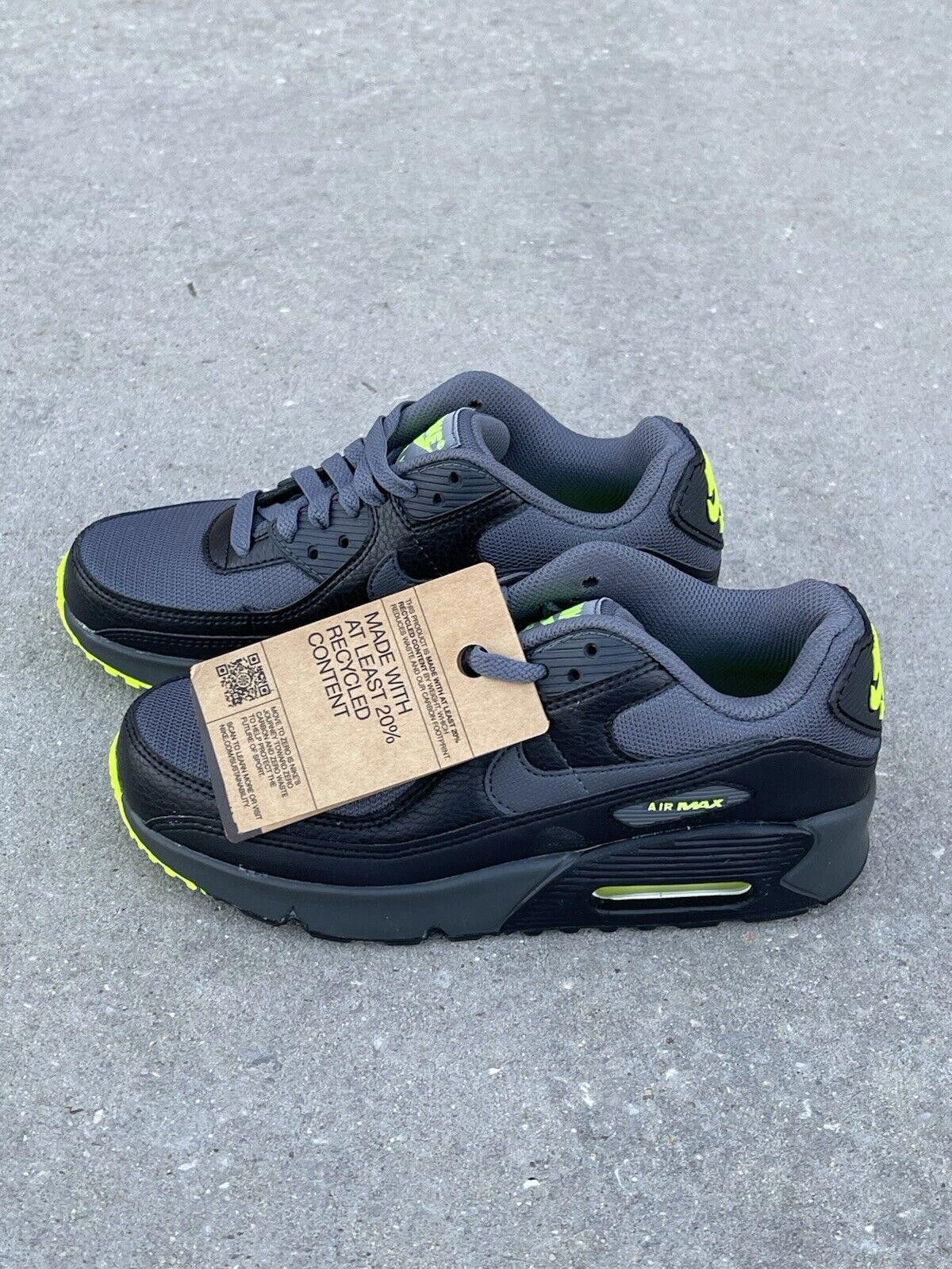 Nike Nike Air Max 90 Next Nature 'Black Volt Dark Grey' Sz 4 Size US 9 / EU 42 - 5 Thumbnail
