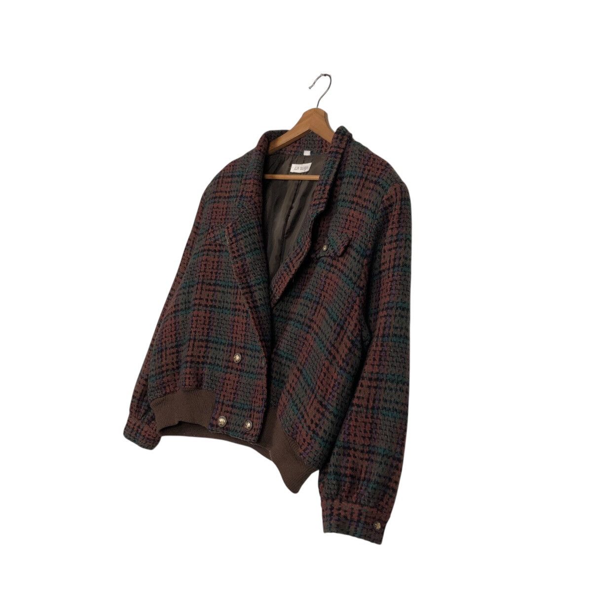 Japanese Brand × Vintage 📌Vintage Wool Bomber Jacket Native La Playa Issey Miyake Size US M / EU 48-50 / 2 - 3 Thumbnail