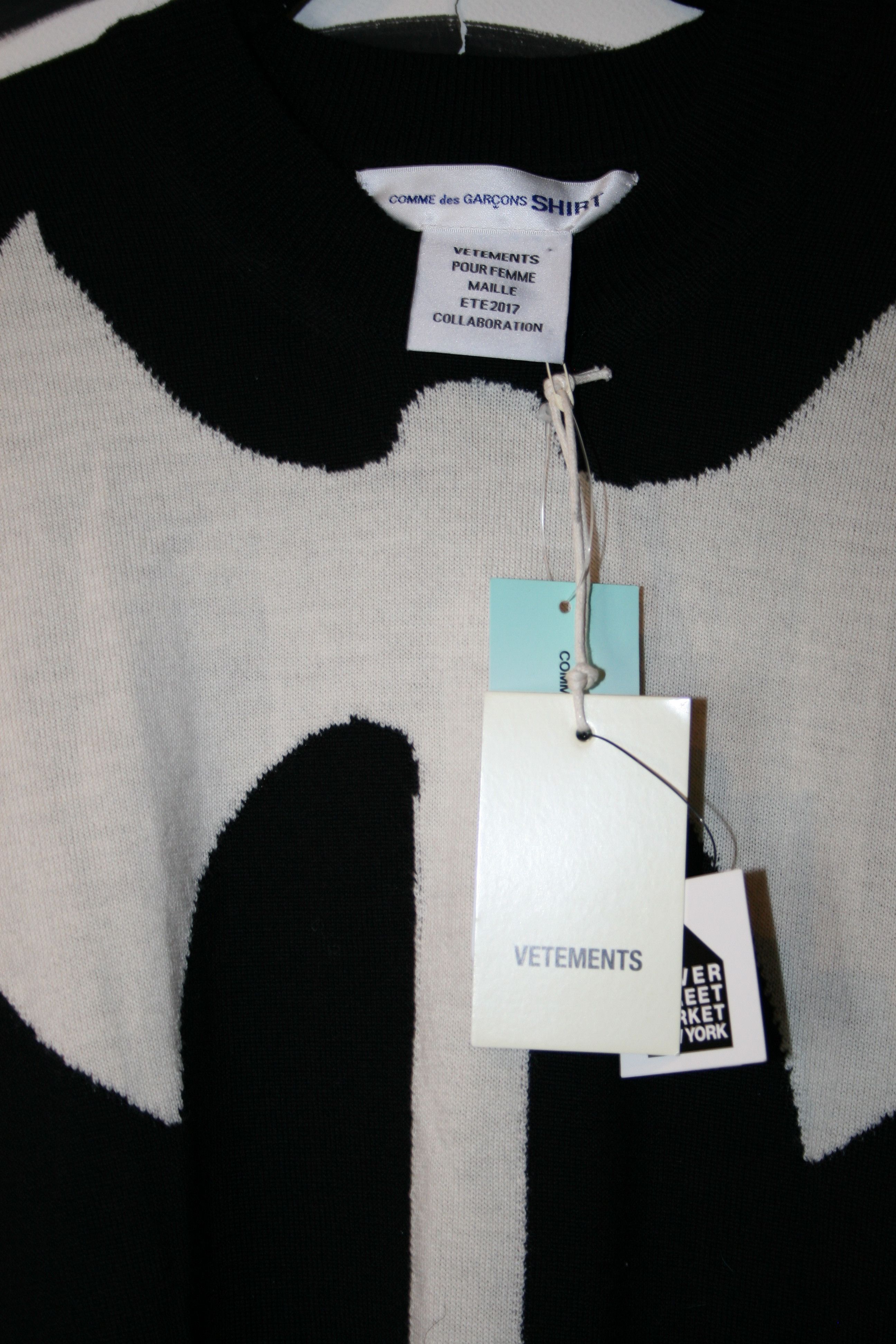 Comme des Garcons SHIRT × Vetements Axe Lesbian Labrys Fetish Knit FW17 Size US M / EU 48-50 / 2 - 3 Thumbnail