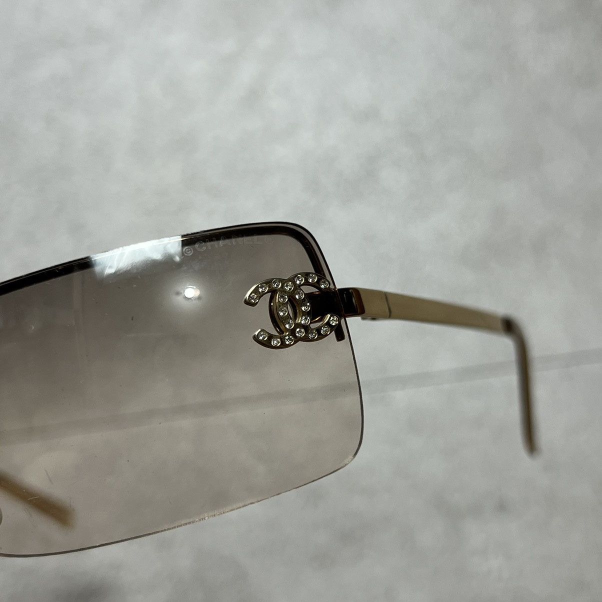 Chanel Chanel Swarovski 4104-B 125/13 Sunglasses Size ONE SIZE - 6 Thumbnail