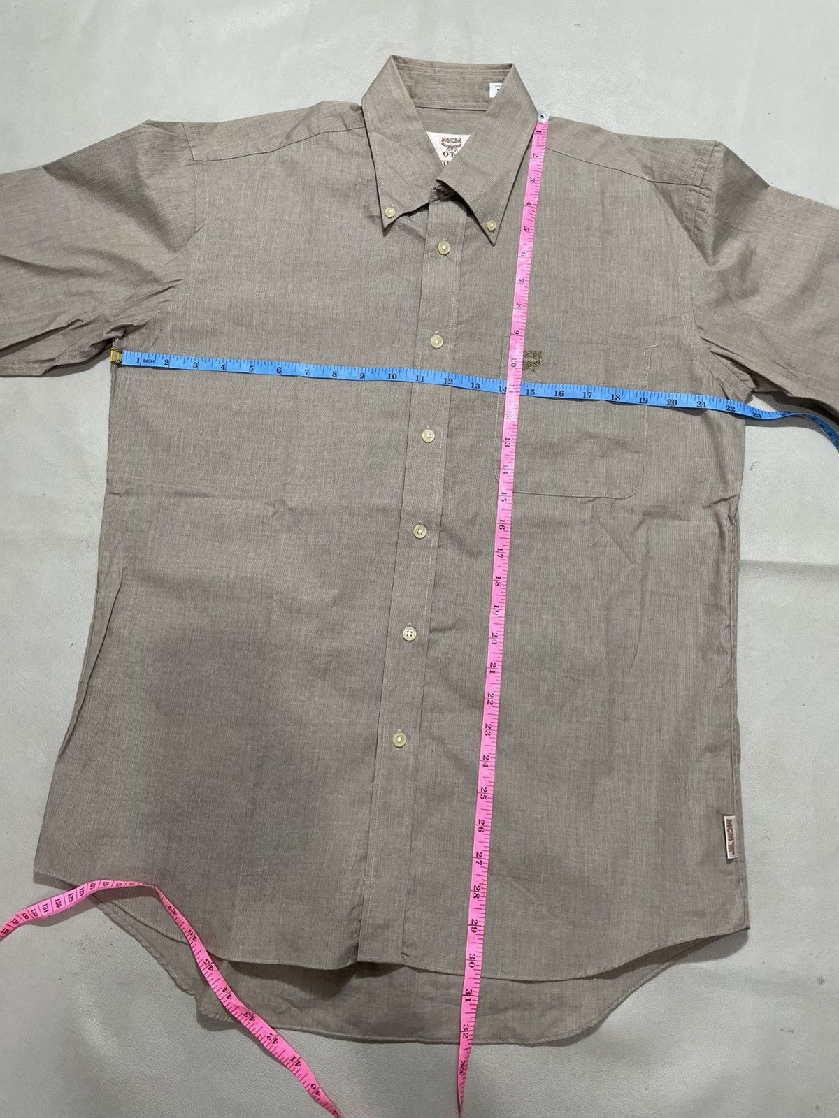 MCM Vintage MCM Shirt Button Up Size US L / EU 52-54 / 3 - 6 Thumbnail