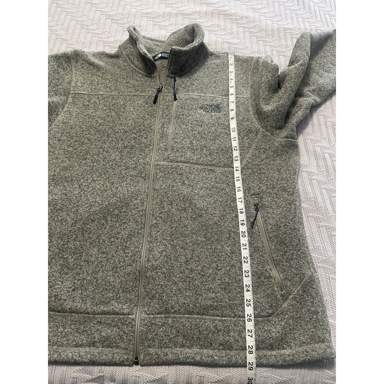 The North Face The North Face oatmeal full zip fleece jacket size XXL Size US XXL / EU 58 / 5 - 7 Thumbnail