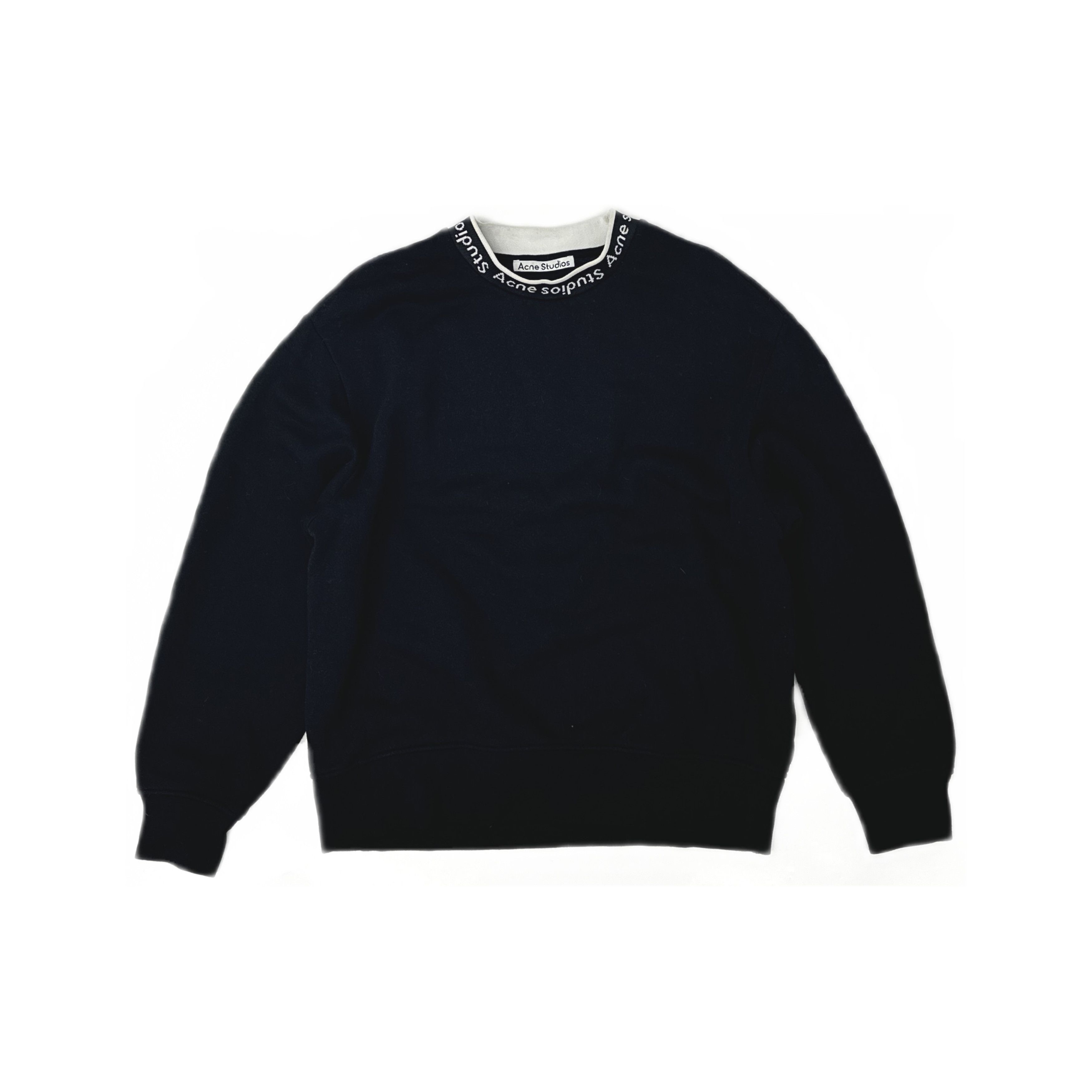 Acne Studios Acne Studios L.NYG.23 Spell Out Beta Flock Oversized