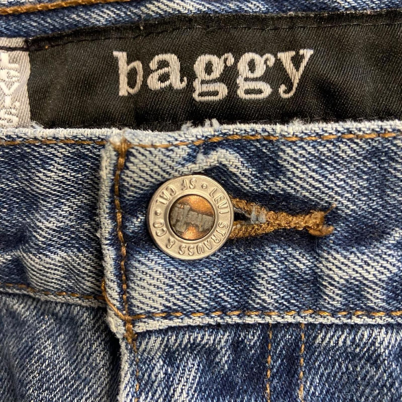 Levi's Vintage 90s Levi Baggy Silver Tab Jeans Size US 36 / EU 52 - 4 Thumbnail
