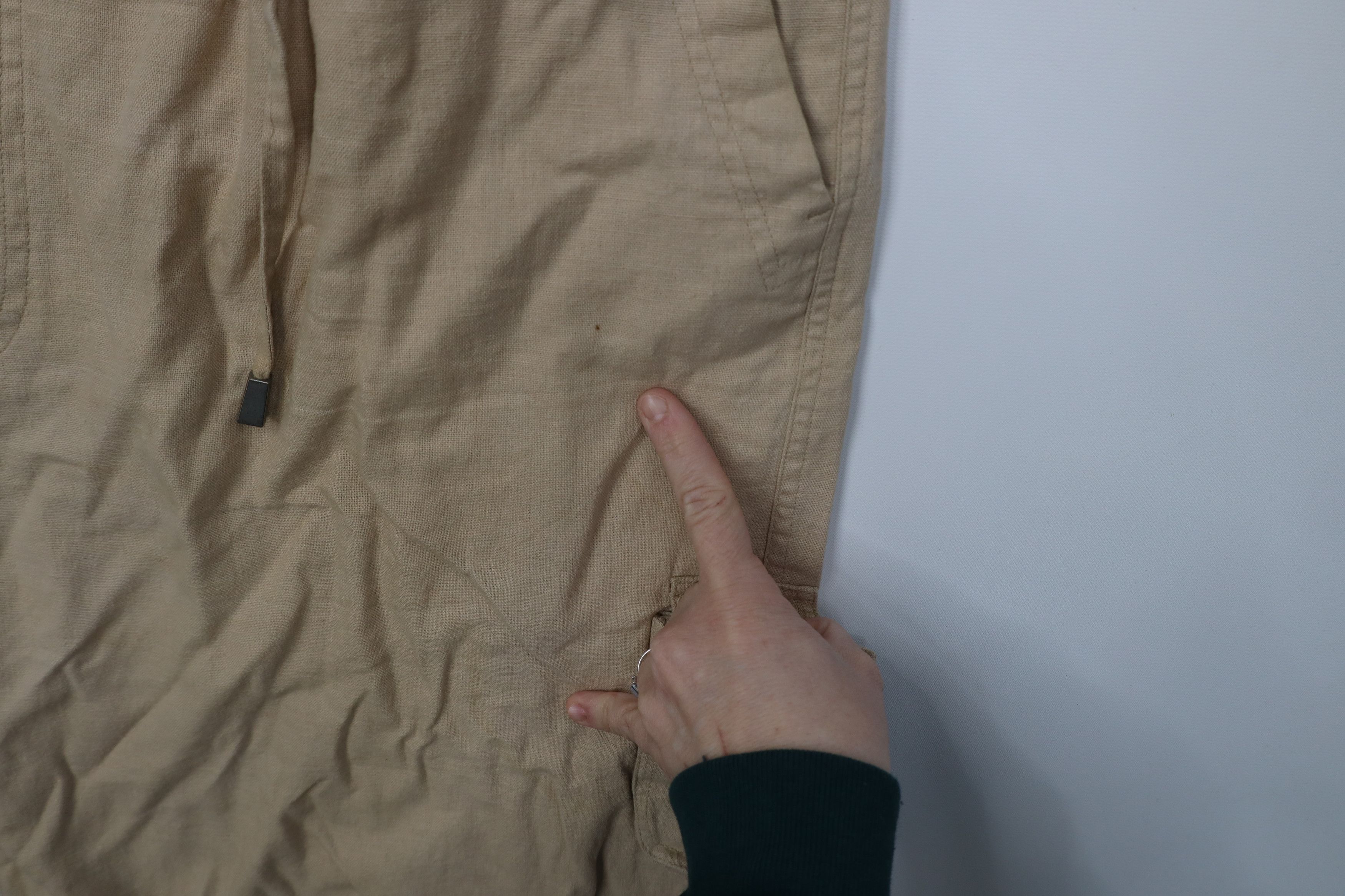 Vintage Vintage 90s Y2K Streetwear Blend Baggy Cargo Shorts Beige Size US 38 / EU 54 - 5 Thumbnail
