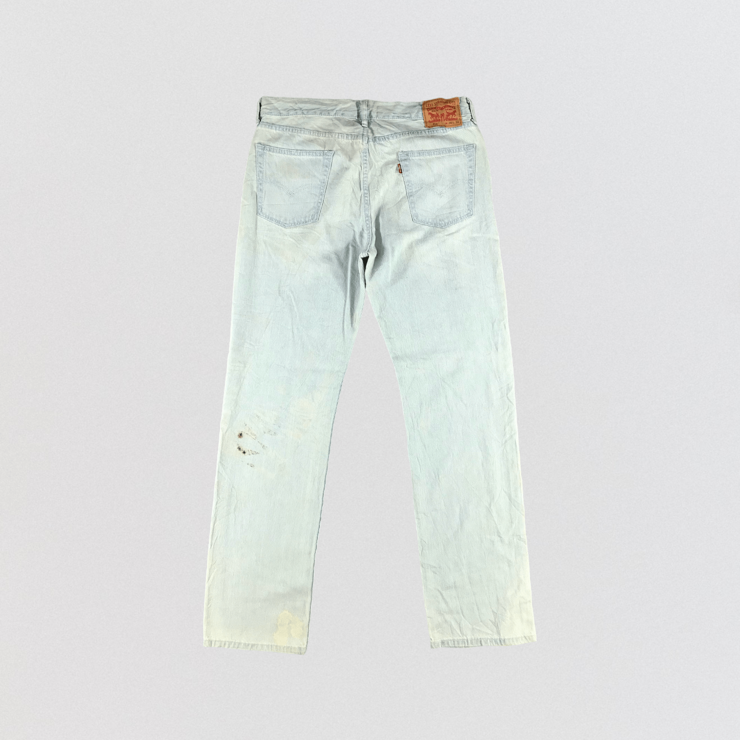 Levi's × Vintage Vintage Light Wash Levis 514 Jeans-JM3145 Size US 36 / EU 52 - 2 Thumbnail