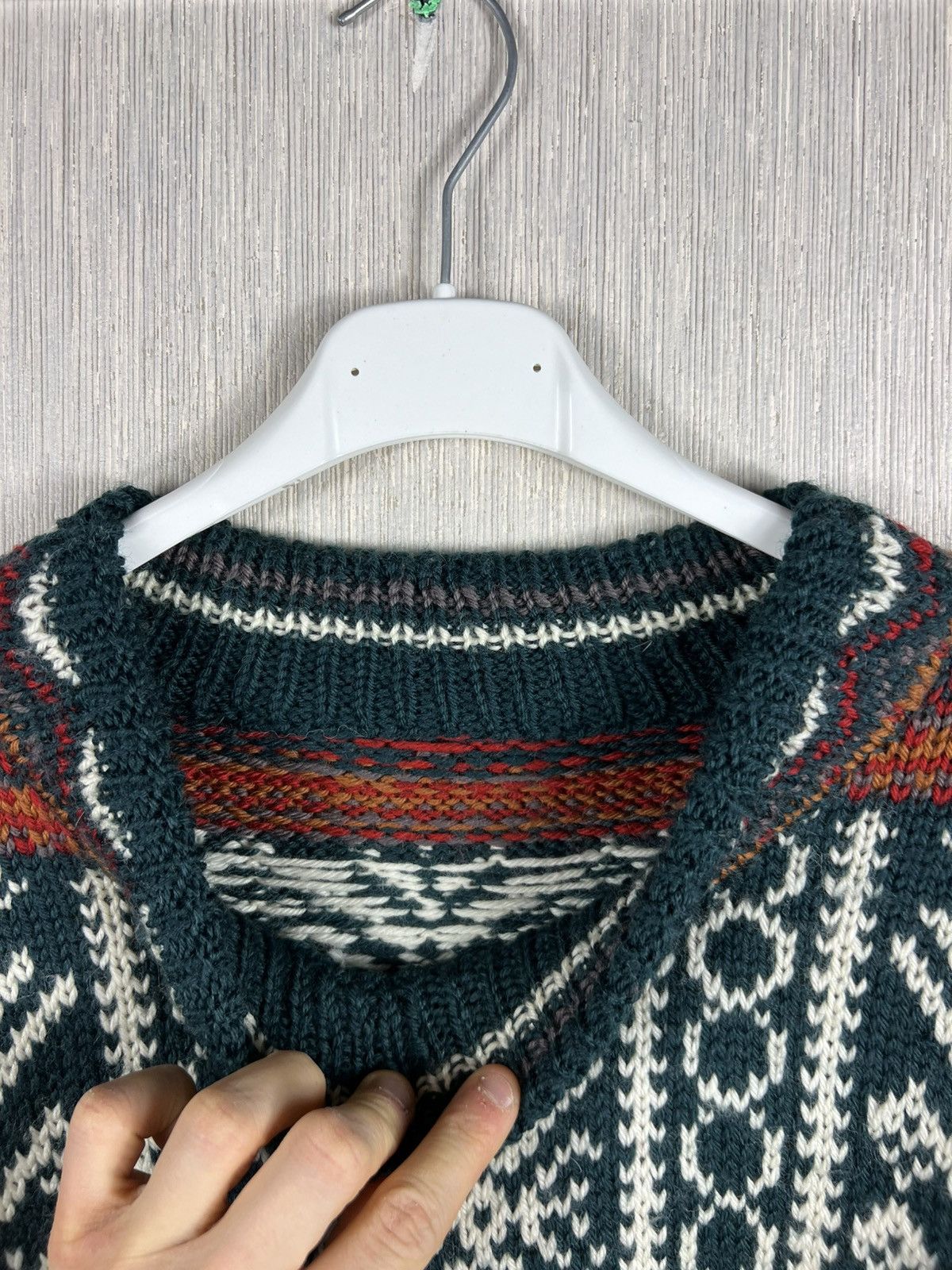 Dale Of Norway Vintage 90s Dale of Norway trondheim patterned wool sweater Size US L / EU 52-54 / 3 - 12 Thumbnail