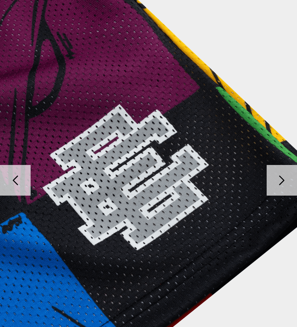 Eric Emanuel Eric Emanuel Matty Boy Short Skittles Multi Color Mesh Size US 30 / EU 46 - 2 Thumbnail