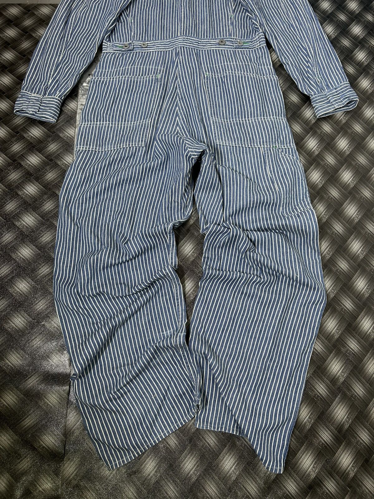 Japanese Brand ⚡️Vintage RNA inc Japan Hikori Workers Clothing Coverall Size US 34 / EU 50 - 16 Thumbnail