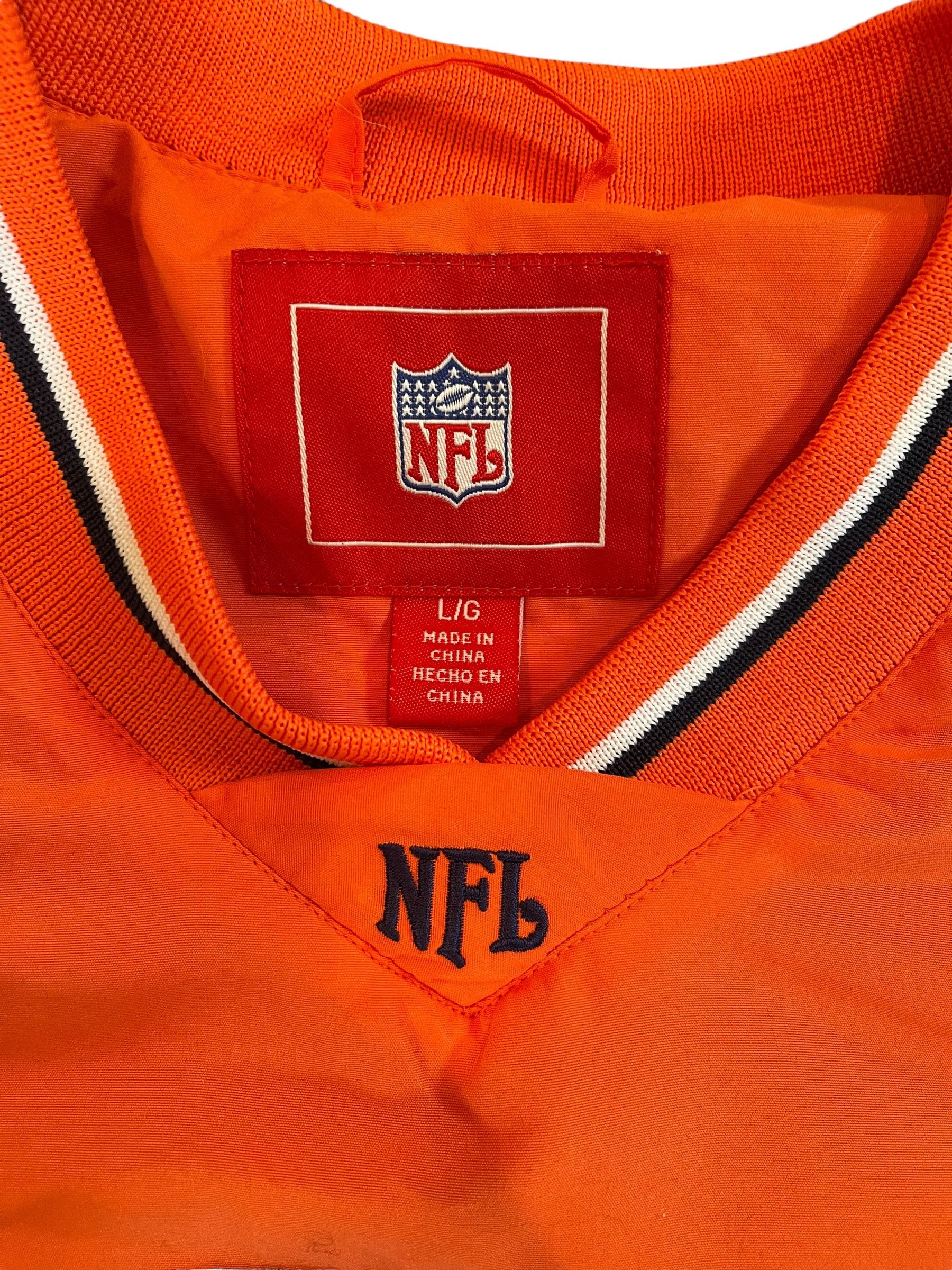 NFL Vintage Y2K Denver Broncos Logo Windbreaker Size US L / EU 52-54 / 3 - 4 Thumbnail
