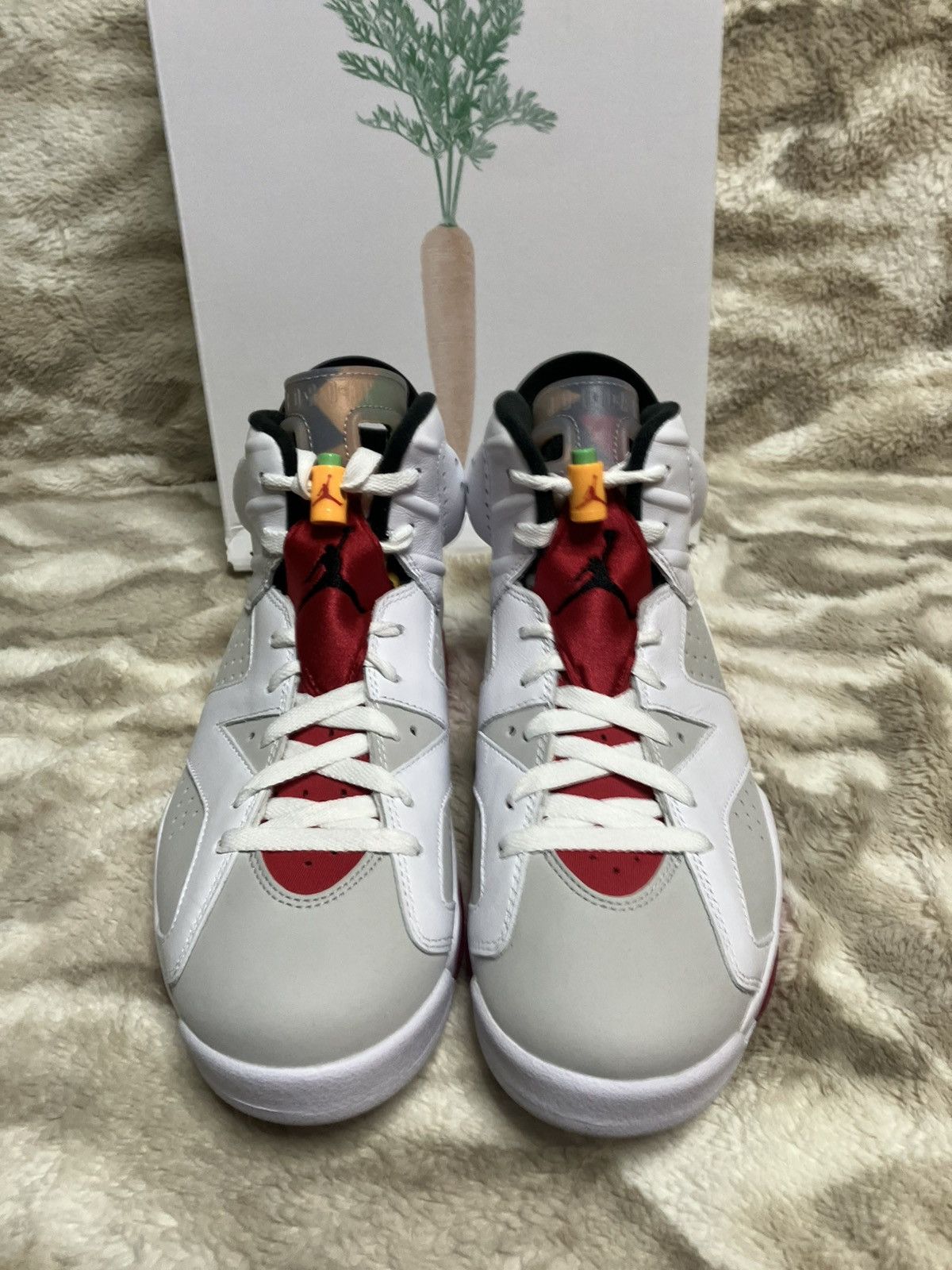 Jordan Brand 8.5m- Air Jordan 6 retro Hare- DS/OG All Size US 8.5 / EU 41-42 - 2 Thumbnail