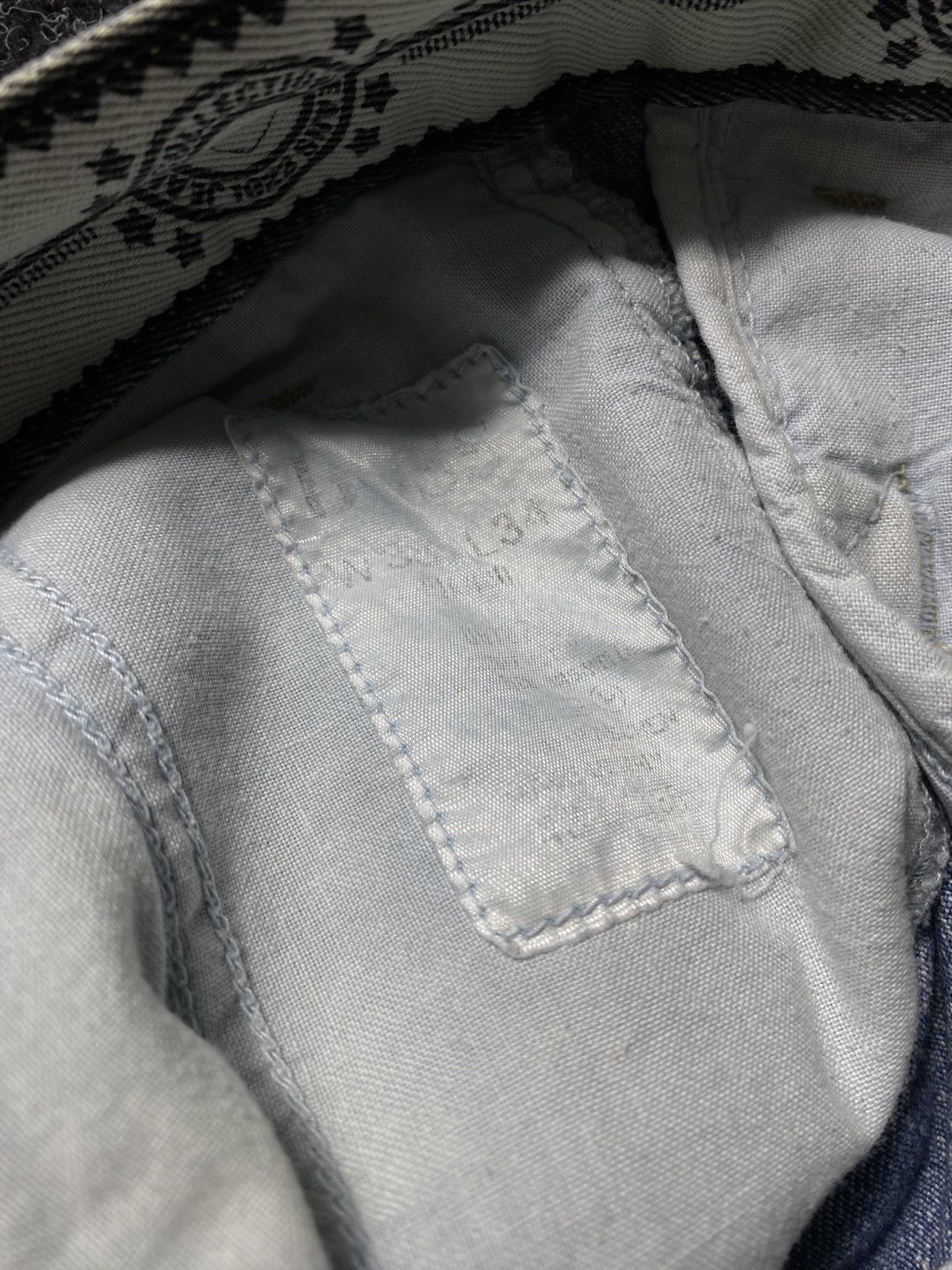 Hugo Boss × If Six Was Nine × Vintage Vintage 90s Y2K Hugo Boss Industry Jeans baggy pants Size US 38 / EU 54 - 8 Thumbnail