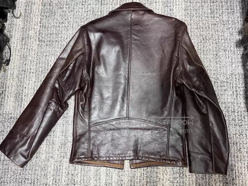 Schott Schott Cowhide motorcycle jacket vintage leather jacket Size US M / EU 48-50 / 2 - 2 Thumbnail