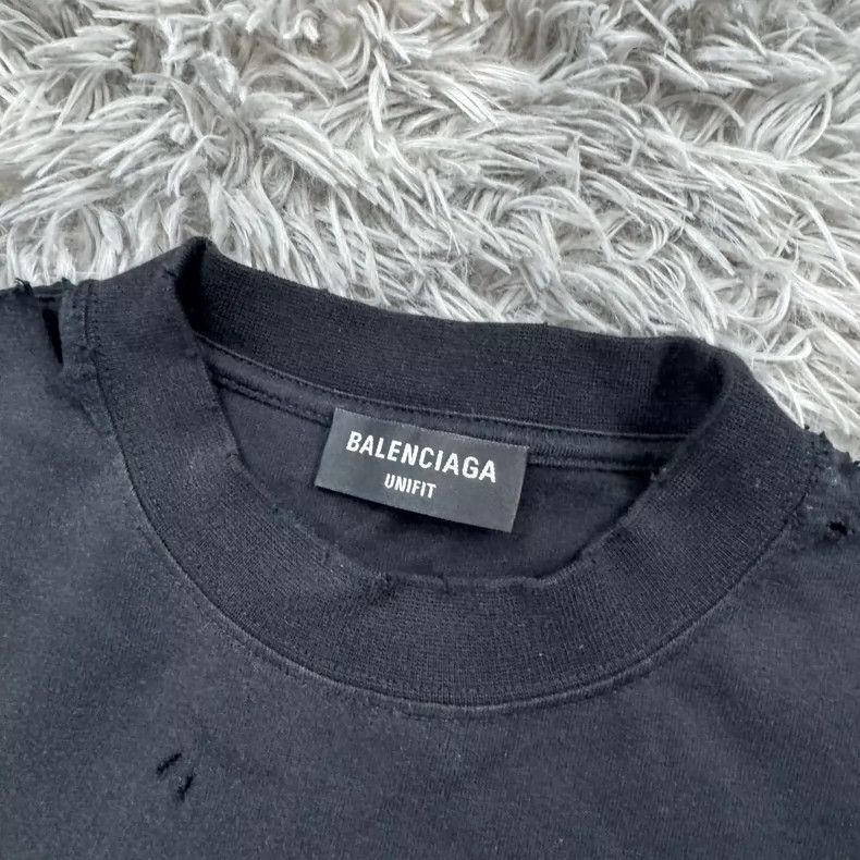 Balenciaga Balenciaga Scissors destroy long sleeves Size US S / EU 44-46 / 1 - 8 Thumbnail