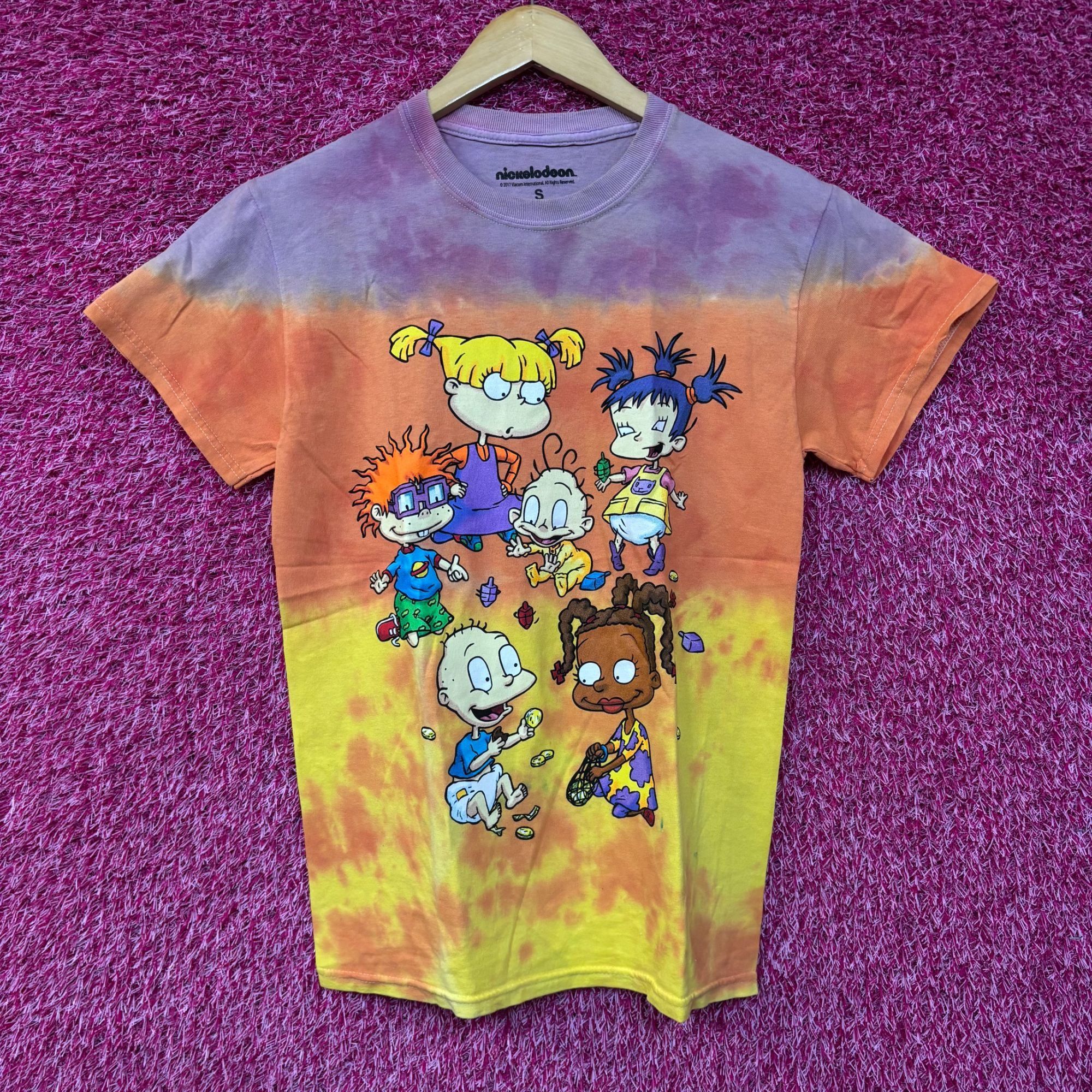Nickelodeon Nickelodeon Rugrats Animates Series Tie Dye T-Shirt Small Size US S / EU 44-46 / 1 - 1 Thumbnail
