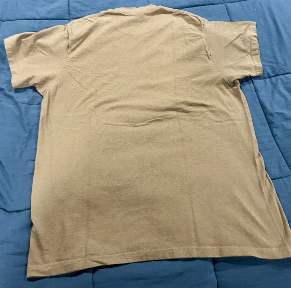 Supreme Supreme Classic Blank T-Shirt - Khaki/Tan - Size Large Size US L / EU 52-54 / 3 - 9 Thumbnail