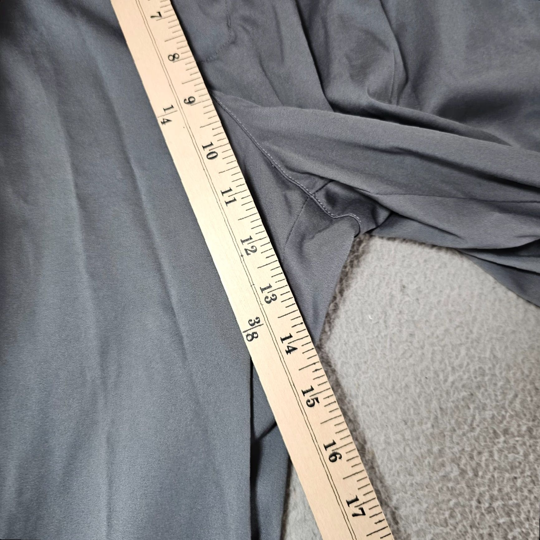 Nike Nike Golf Tour Performance DriFit Pants Mens 34x30 Grey Straight Pleated Cuffed Size US 34 / EU 50 - 3 Thumbnail