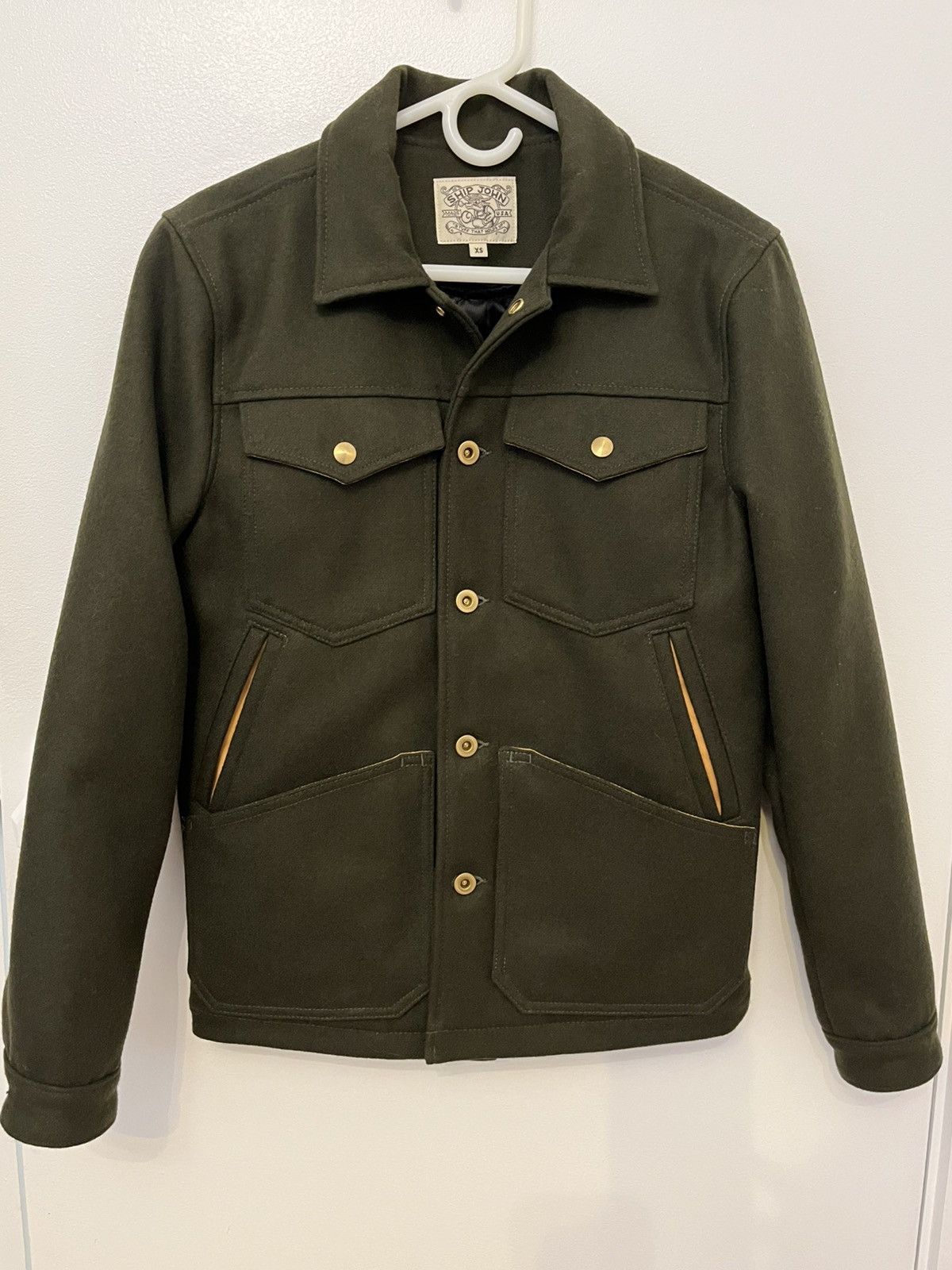 Dehen 1920 × Ship John Dehen 1920 x Ship John Hopkins Wool Jacket 