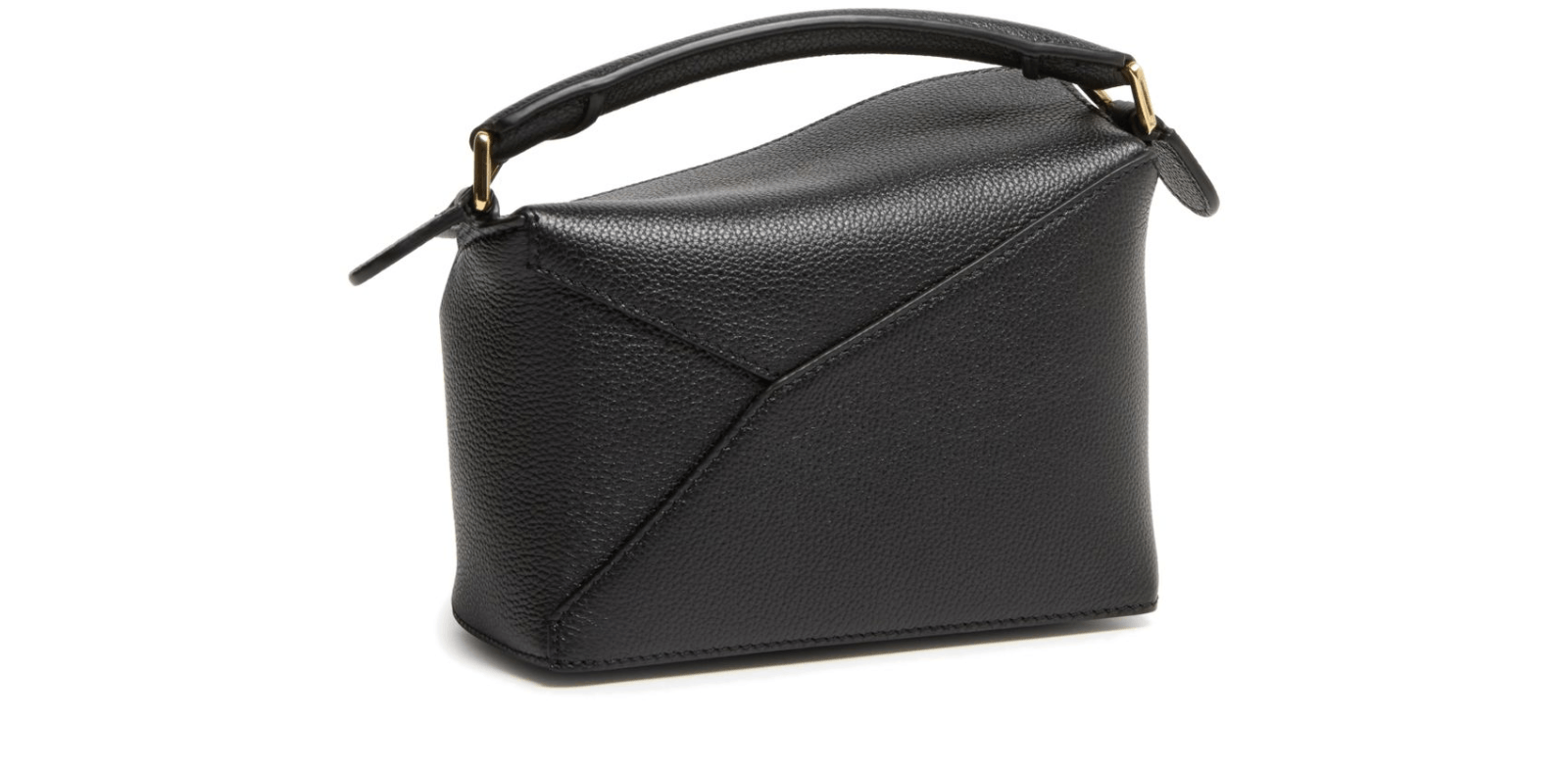 Loewe LOEWE Puzzle Edge Mini Black Leather Handbag New Auth Size ONE SIZE - 2 Thumbnail