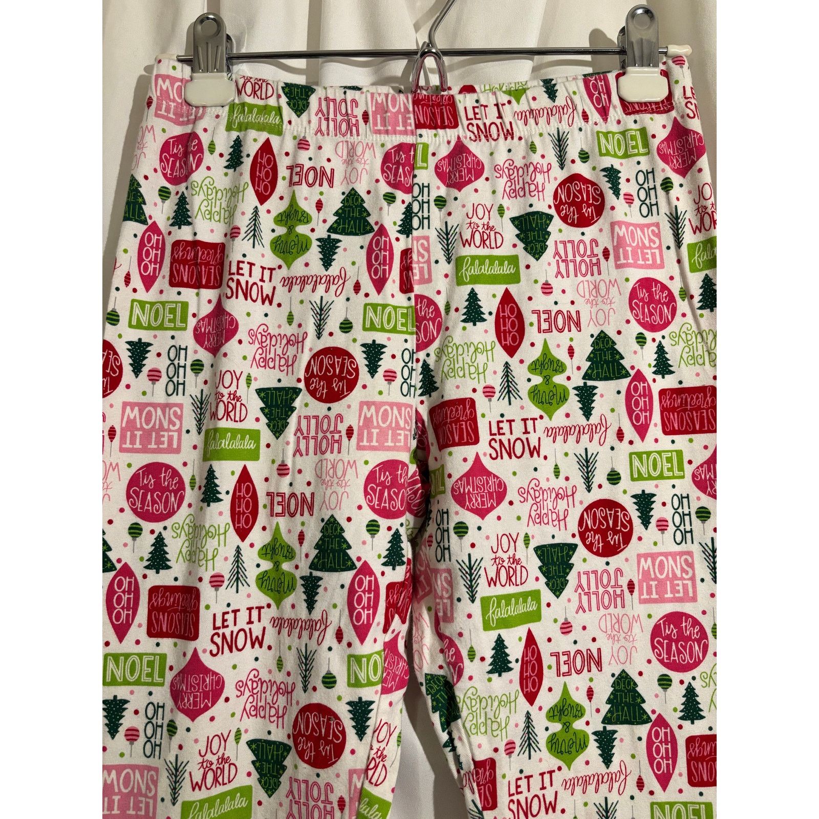 The Unbranded Brand No Boundaries Let it Snow Jammies Size Small Size 26" / US 2 / IT 38 - 3 Thumbnail