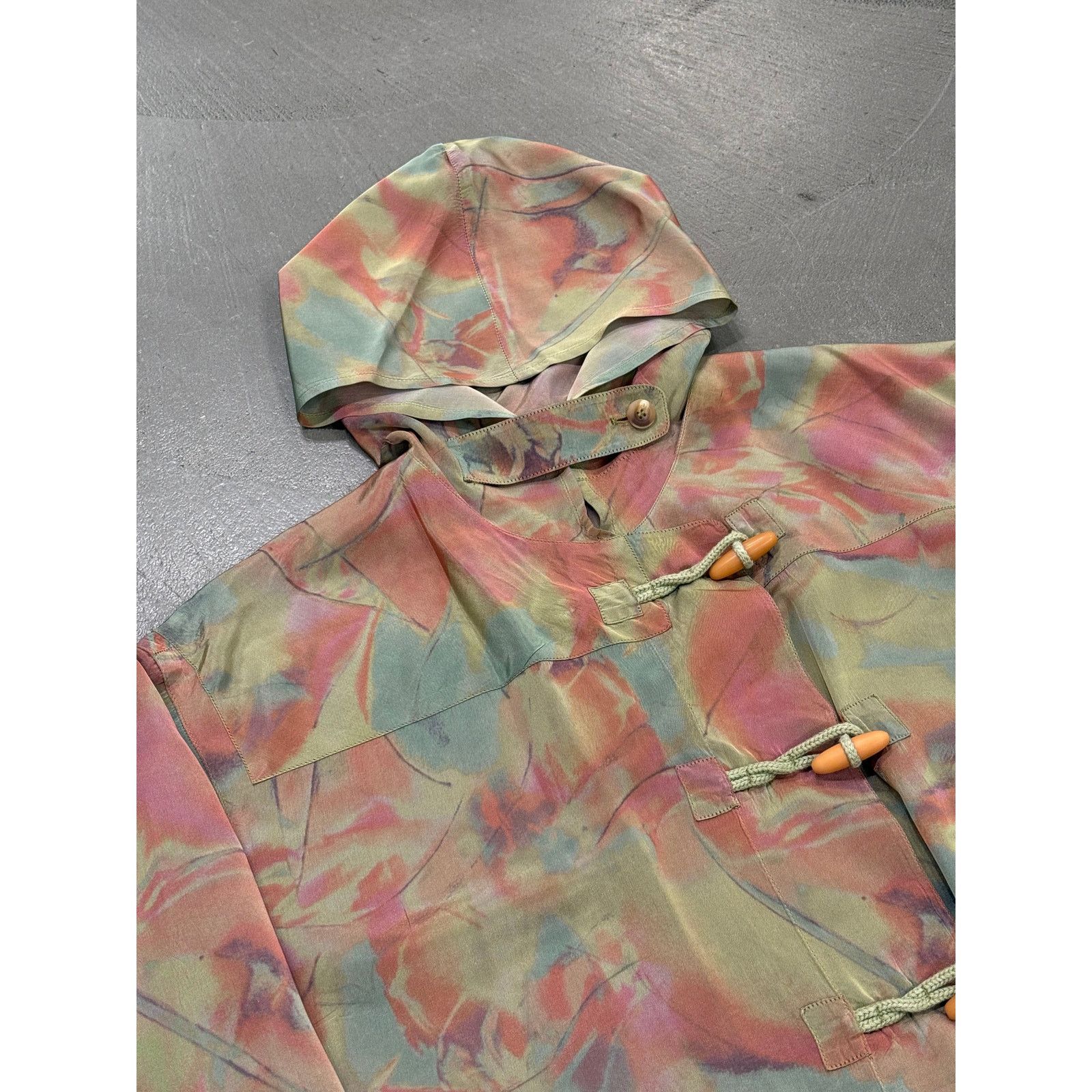 Giorgio Armani 1990s Emporio Armani iridescent camo coat Size M / US 6-8 / IT 42-44 - 5 Thumbnail