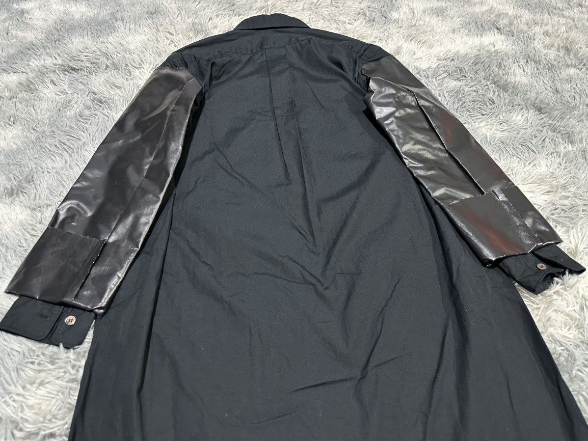Comme des Garcons 🔥Archived Ss10 Comme Des Garcons Long Shirt PVC Sleeve Size US XS / EU 42 / 0 - 20 Thumbnail