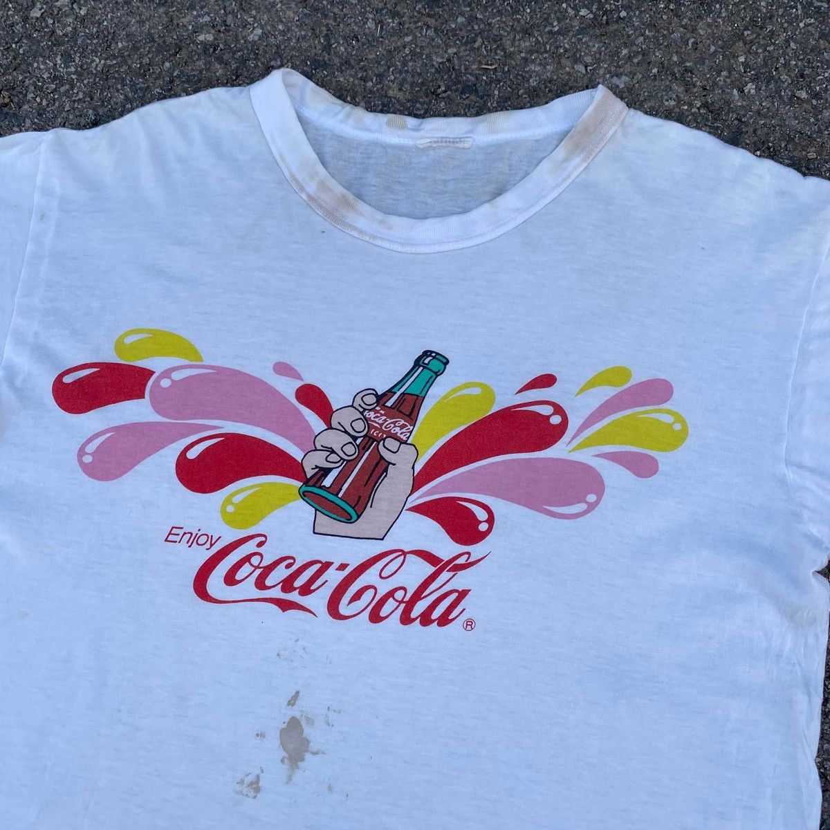Vintage RARE ‼️ Coca-Cola Size US M / EU 48-50 / 2 - 2 Thumbnail