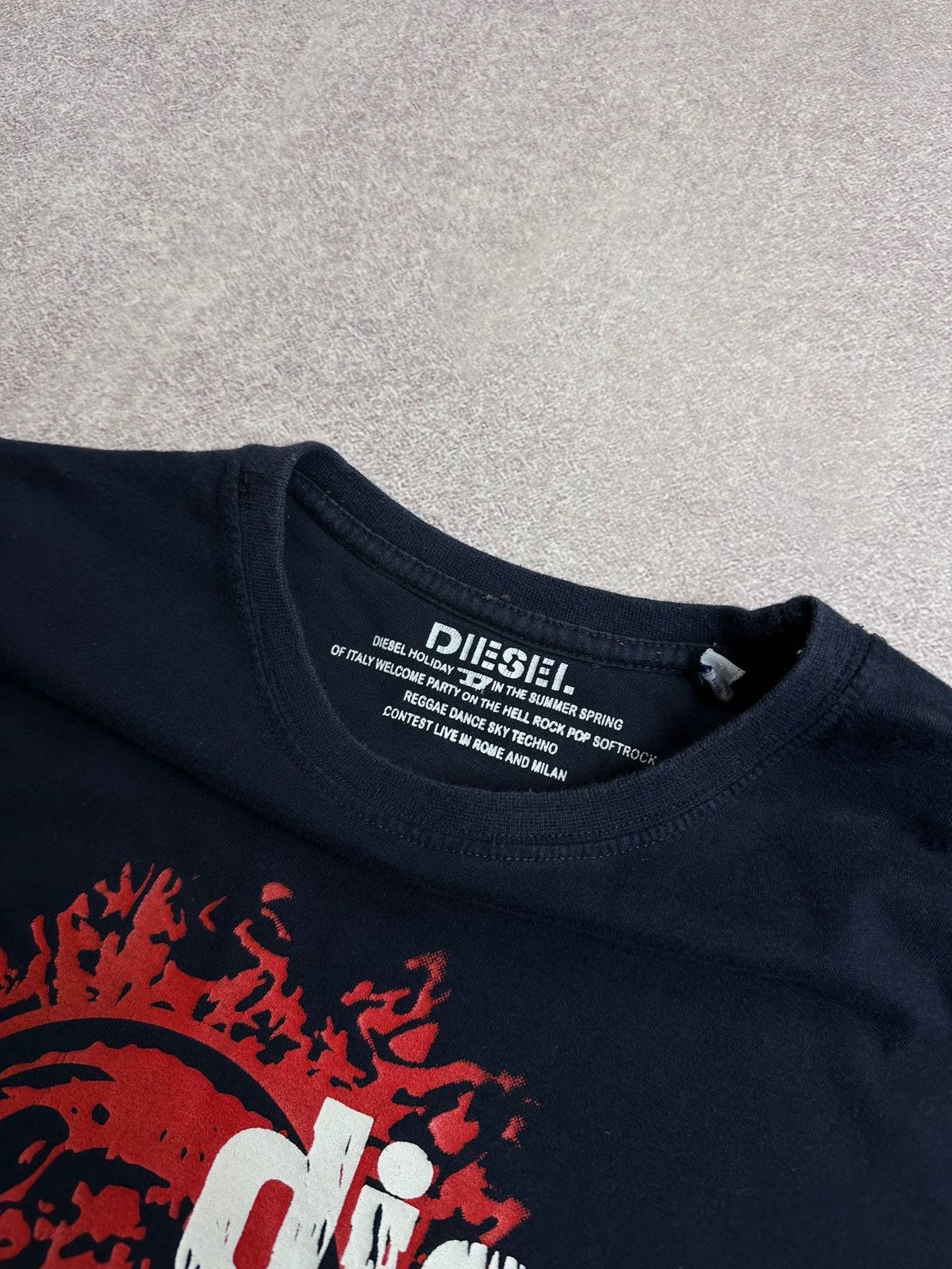 Diesel Vintage 90s Diesel Big Logo T-shirt M Size US M / EU 48-50 / 2 - 6 Thumbnail