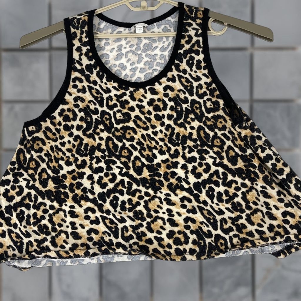 Vintage Cato Tank Top Womens Plus 18W Brown Black Cheetah Print Sleeveless Y2K Shirt Womens Size XXL / US 16-18 / IT 52-54 - 1 Thumbnail