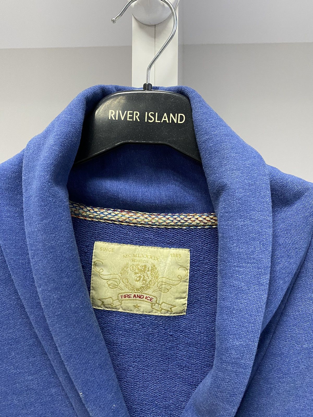 Bogner × Designer × Vintage Vintage Bogner Fire + Ice women's blue cardigan Size S / US 4 / IT 40 - 9 Thumbnail