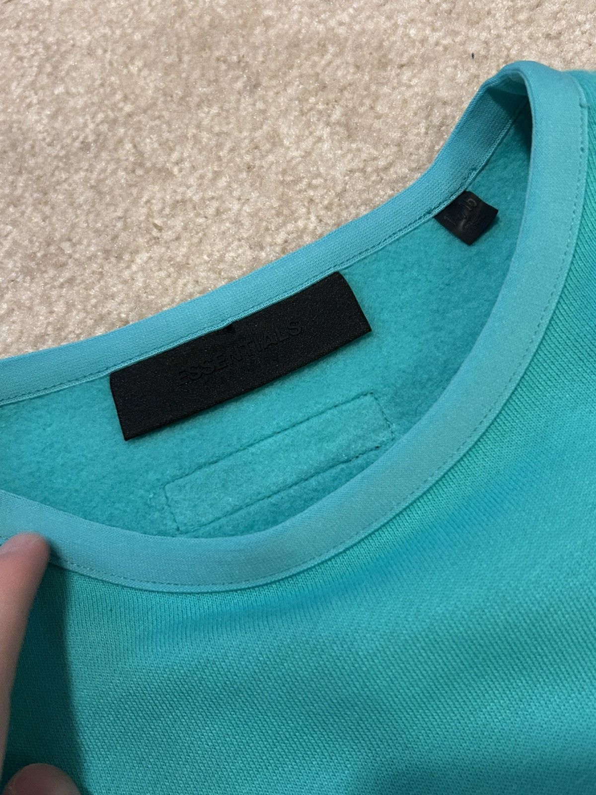 Essentials × Fear of God Essentials fear of God teal long sleeve Size US XS / EU 42 / 0 - 2 Thumbnail