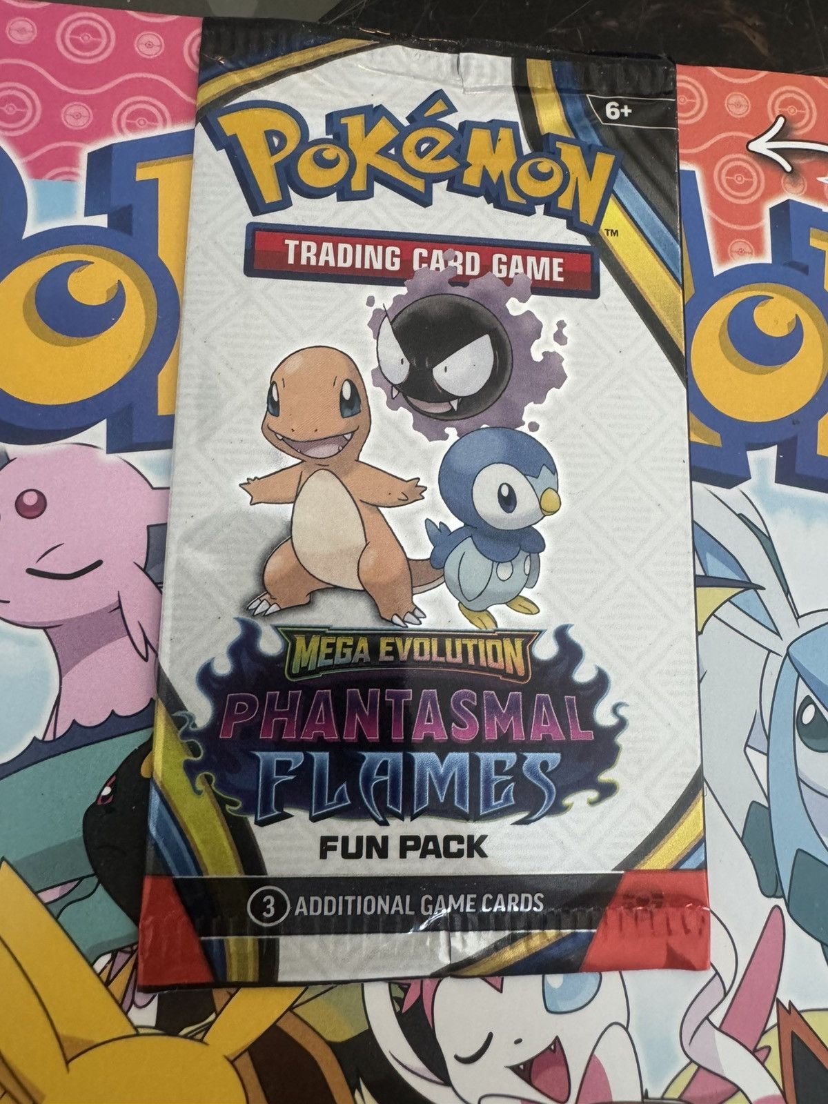 Pokemon HEAVY HITTERS Pokémon Phantasmal Flames Promo Pack+Magazine Size ONE SIZE - 2 Thumbnail