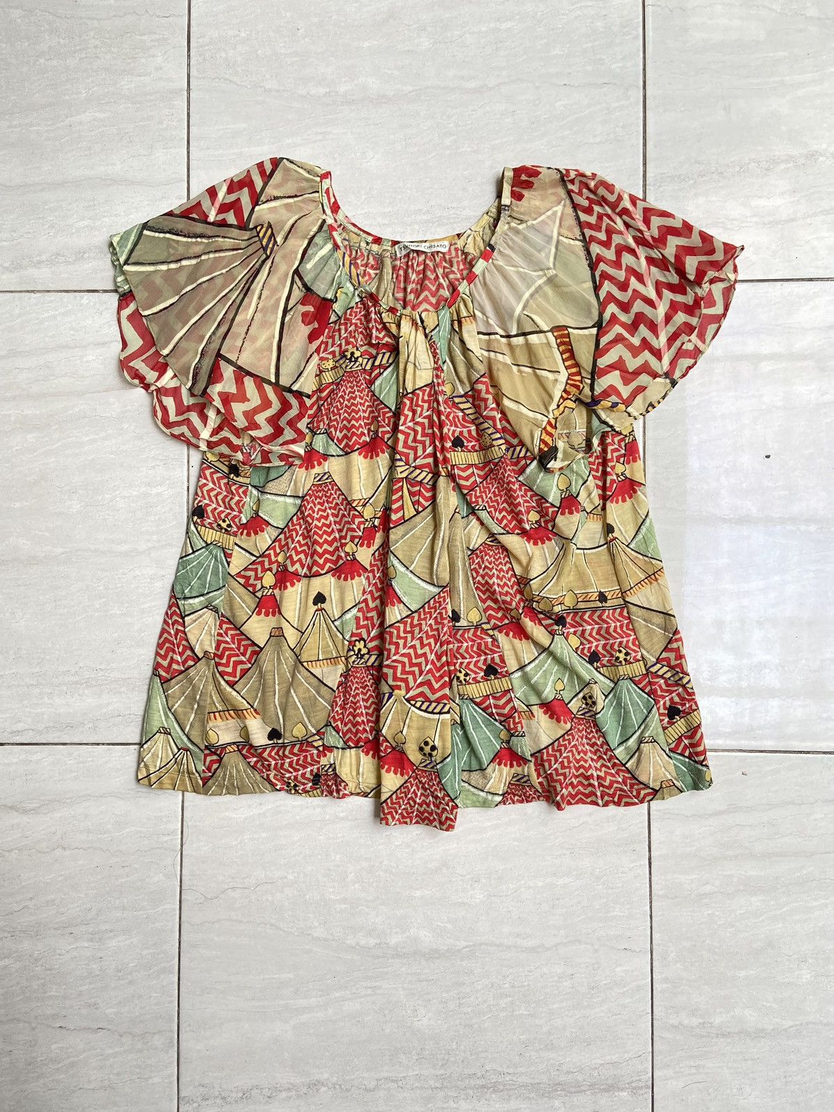 Issey Miyake × Tsumori Chisato TSUMORI CHISATO Patterned T-Shirt Size S / US 4 / IT 40 - 1 Thumbnail