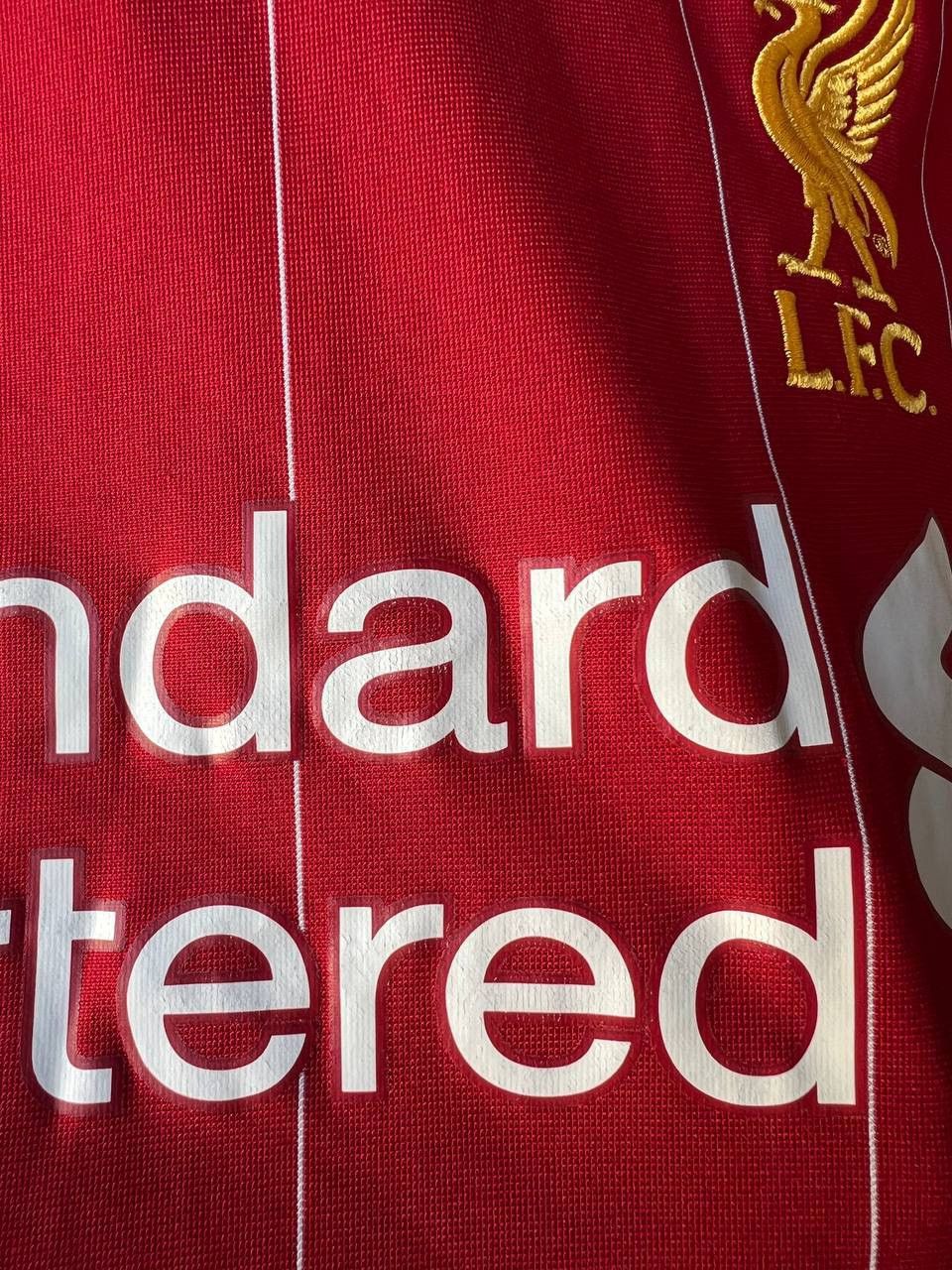 New Balance 2019/20 LIVERPOOL FC HOME SOCCER JERSEY FOOTBALL SHIRT SZ S Size US S / EU 44-46 / 1 - 6 Thumbnail