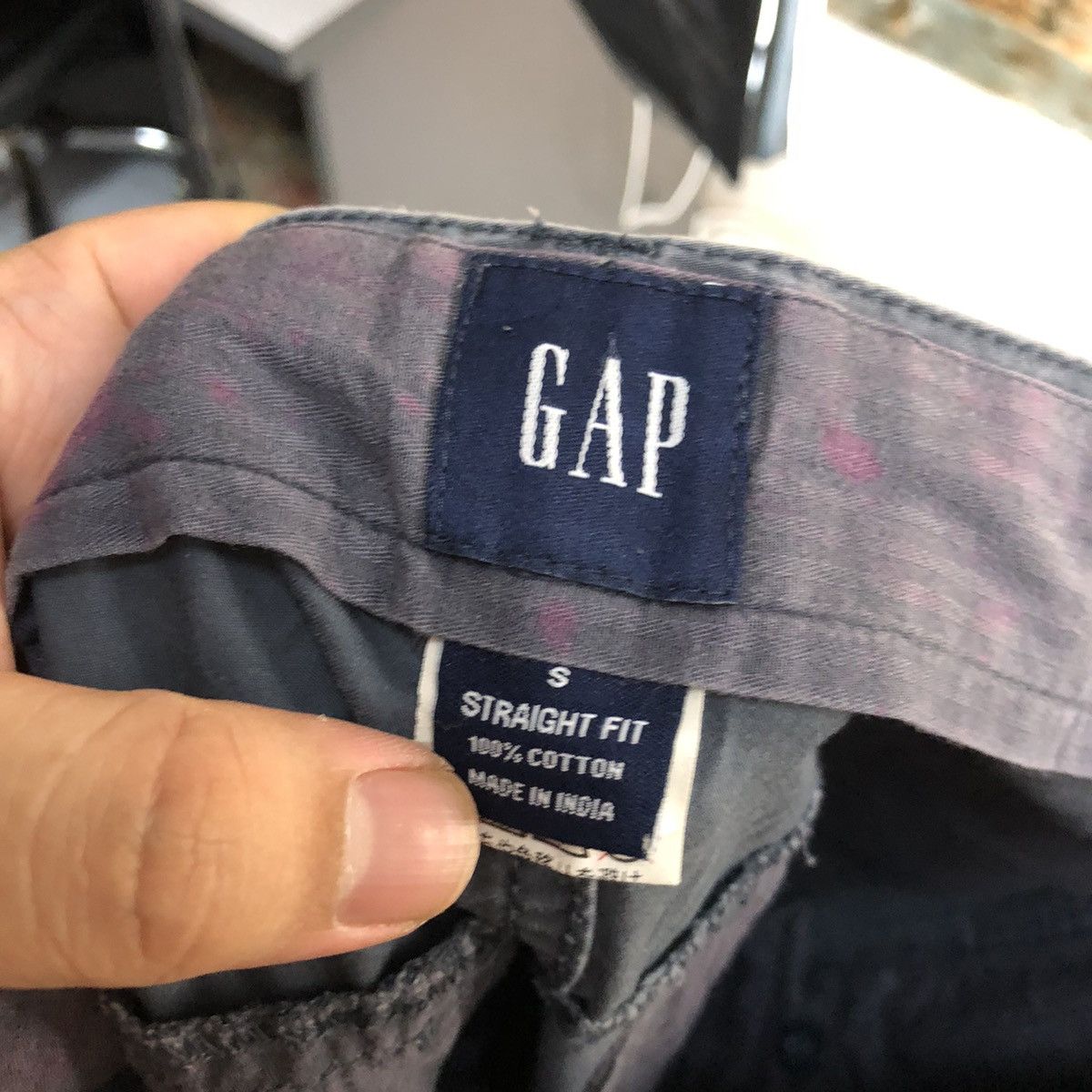 Gap × Vintage Gap faded Blue vintage Pants #A2416 Size US 30 / EU 46 - 17 Thumbnail
