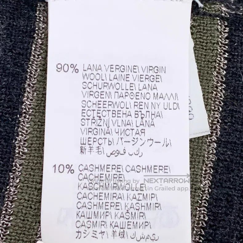 Brunello Cucinelli Brunello Cucinelli Color-blocked striped wool V-neck long- Size XS / US 0-2 / IT 36-38 - 6 Thumbnail