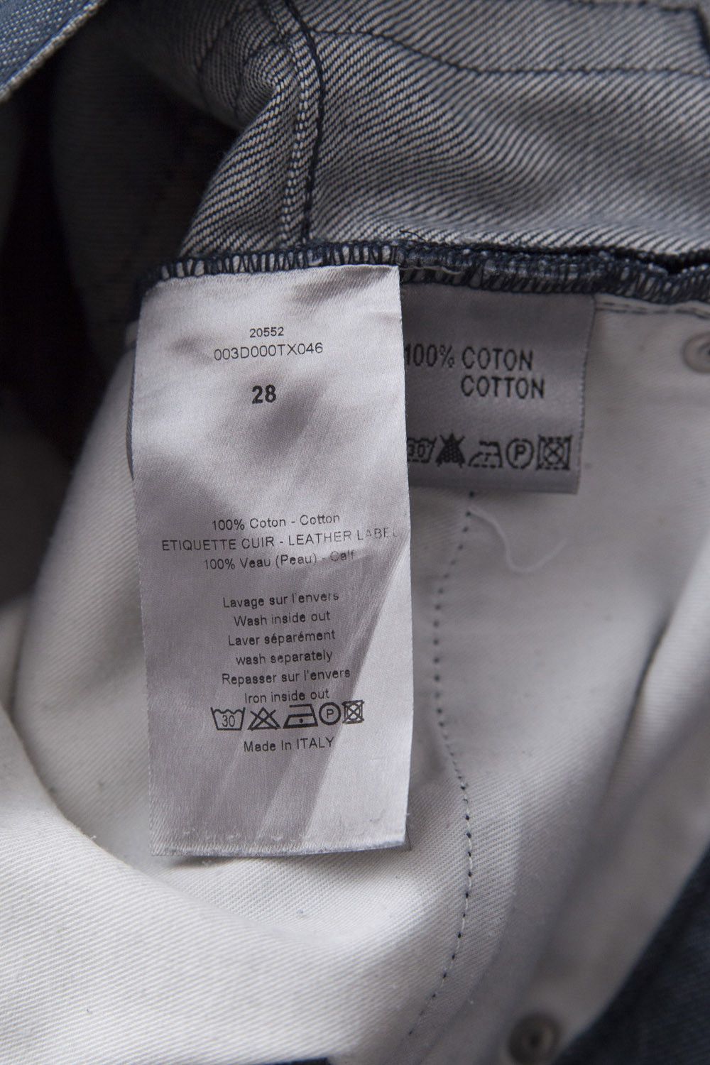 Dior Blue denim jeans Size US 28 / EU 44 - 7 Thumbnail