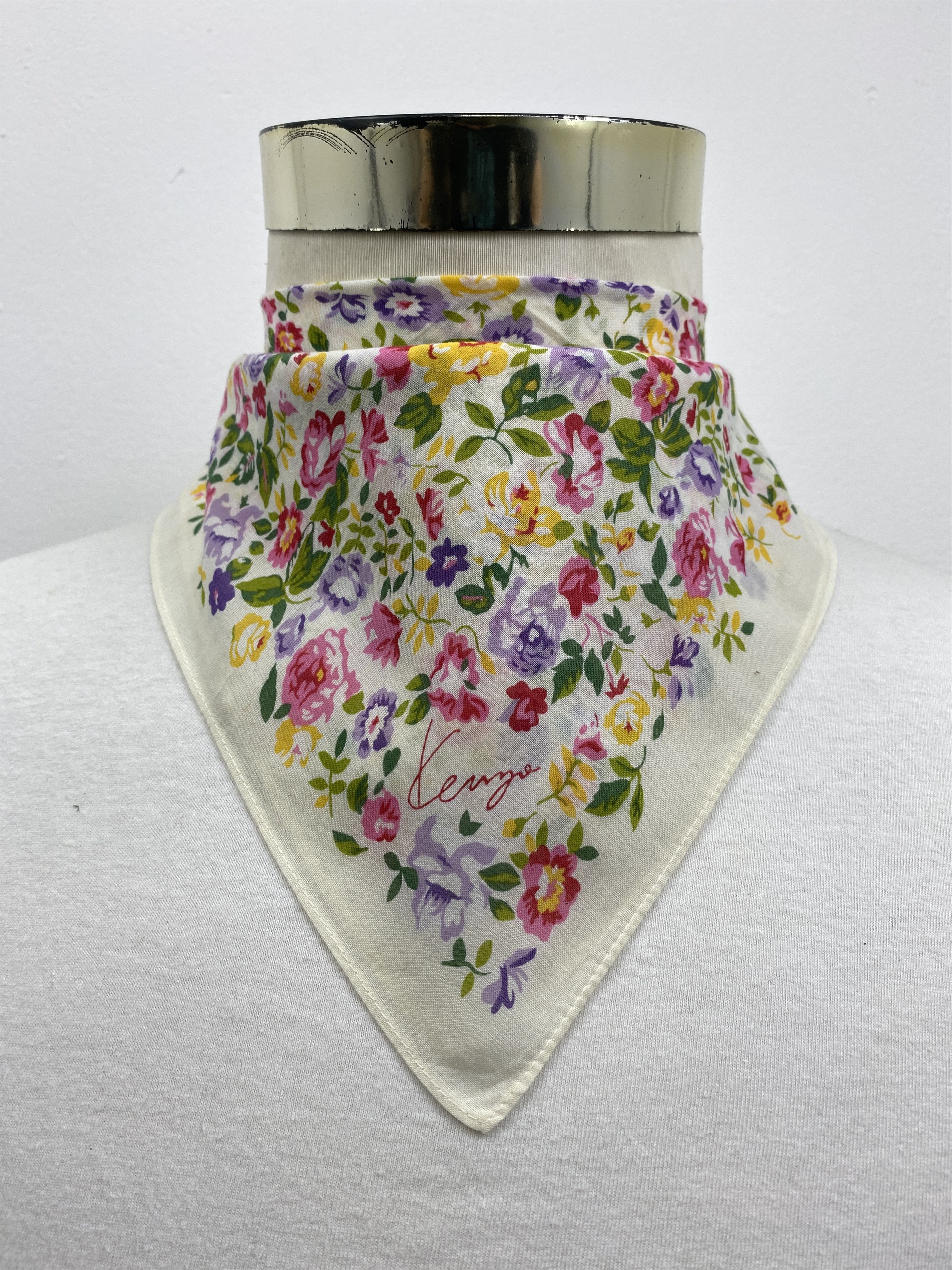 Kenzo Kenzo Handkerchief / Bandana / Neckerchief HKC0439 Size ONE SIZE - 2 Thumbnail