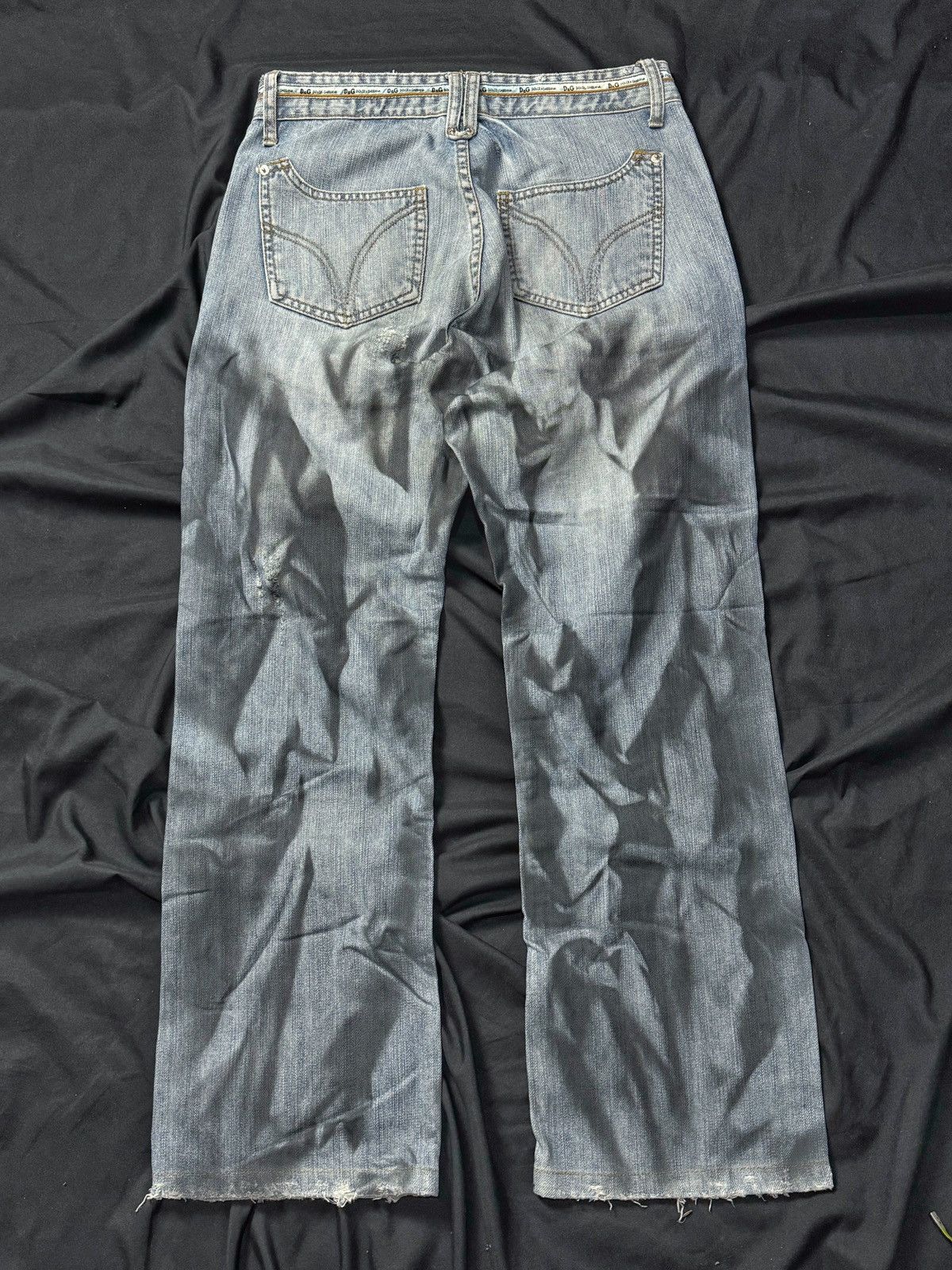 Dolce & Gabbana Archive Style Dolce Gabbana Distressed Denim Size US 30 / EU 46 - 2 Thumbnail