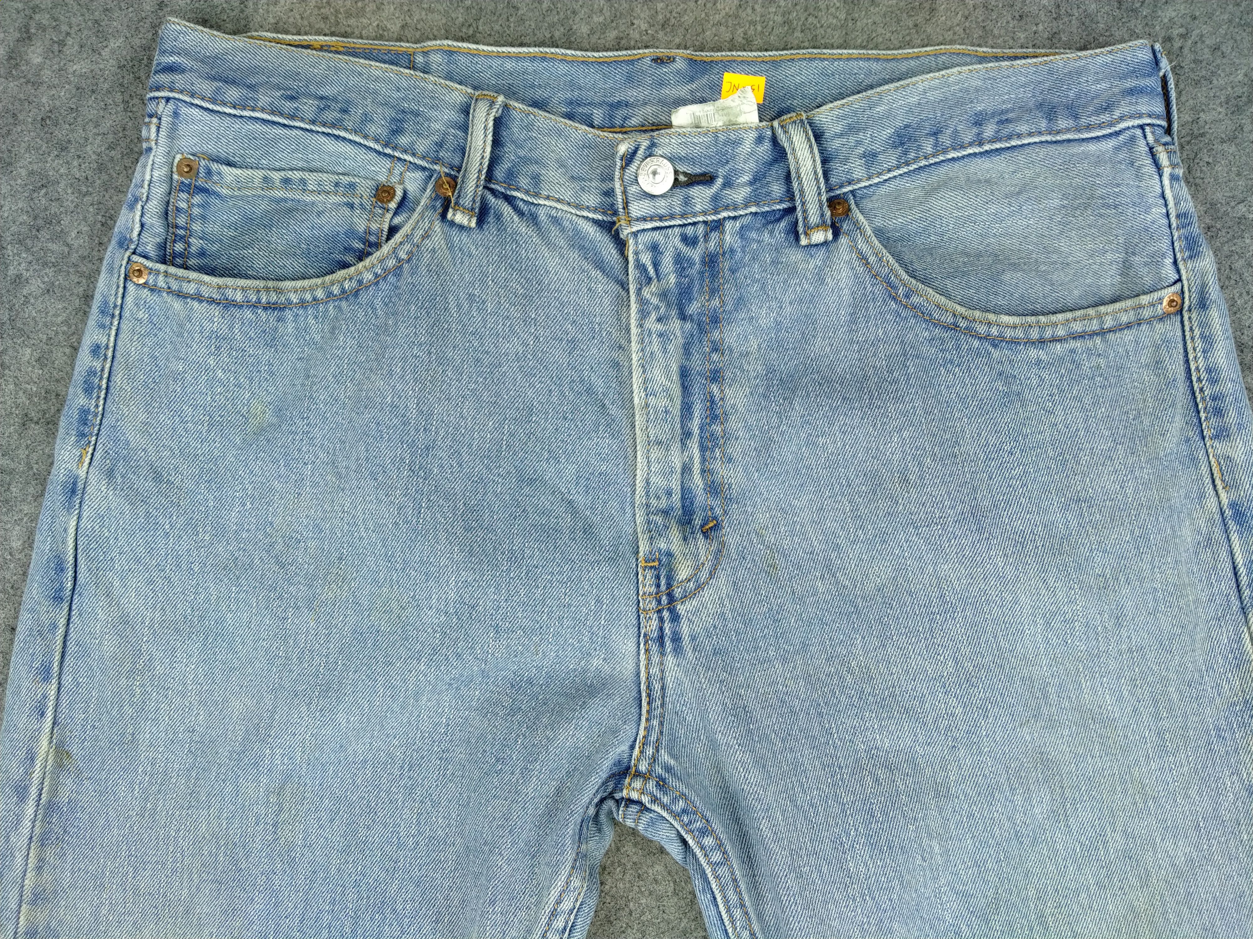 Levi's Pale Blue Vintage Levi's 505 Denim 36 x 31.5 -JN551 Size US 36 / EU 52 - 3 Thumbnail