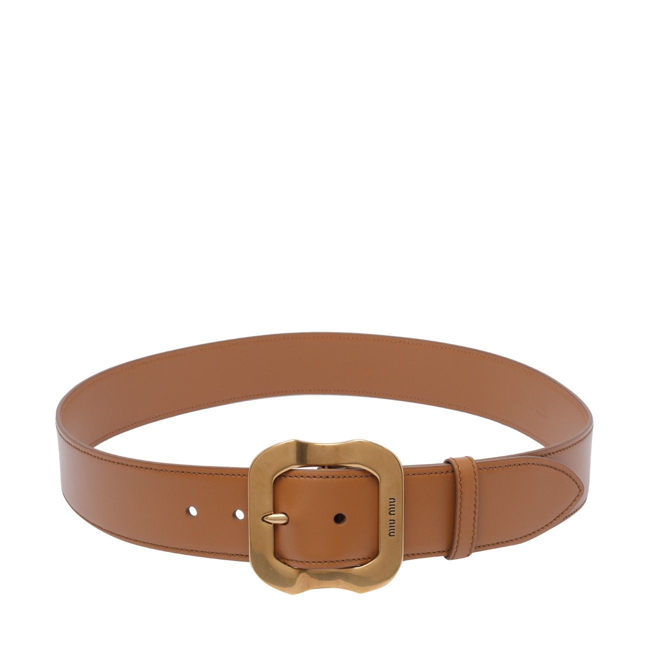 Miu Miu LOGO LEATHER BELT Size ONE SIZE - 1 Thumbnail
