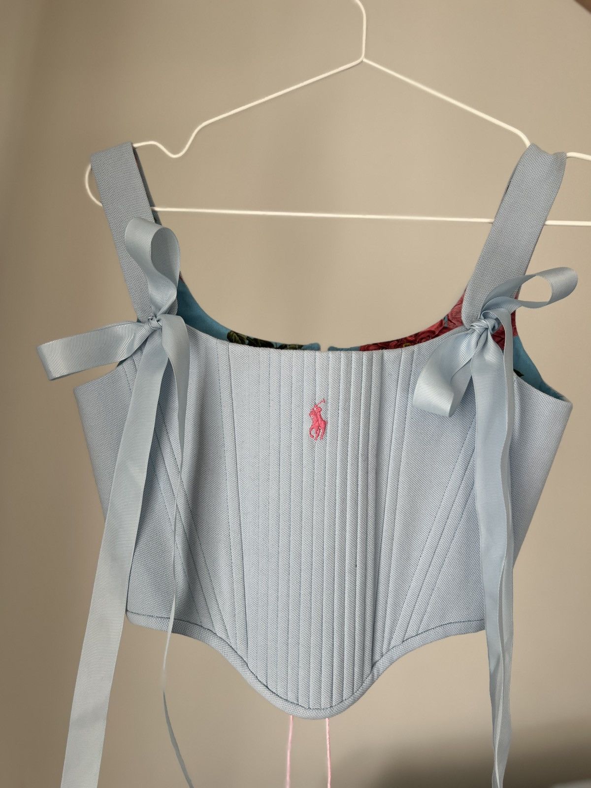 Polo Ralph Lauren Upcycled polo corset top Size M / US 6-8 / IT 42-44 - 2 Thumbnail