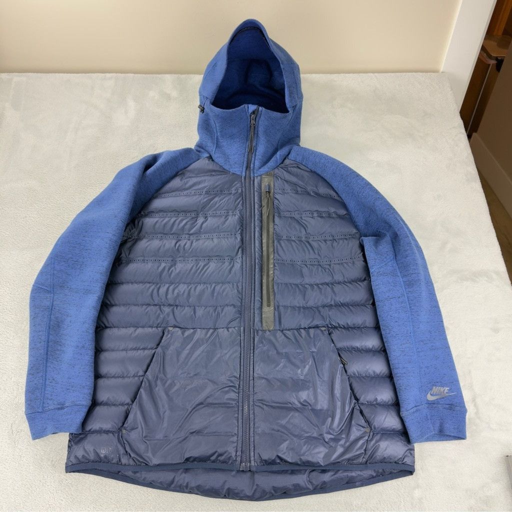 Nike Nike Men's Size XL Tech Fleece Aeroloft 800 Down Fill Puffer Size US XL / EU 56 / 4 - 1 Thumbnail