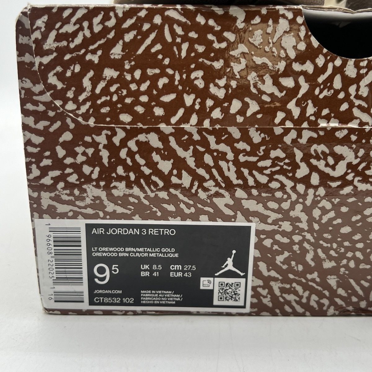 Jordan Brand Air Jordan 3 palomino Size US 9.5 / EU 42-43 - 6 Thumbnail